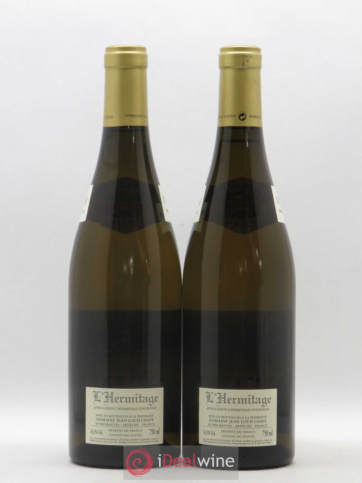 Hermitage Jean-Louis Chave 2015 - Lot de 2 bouteilles - 1