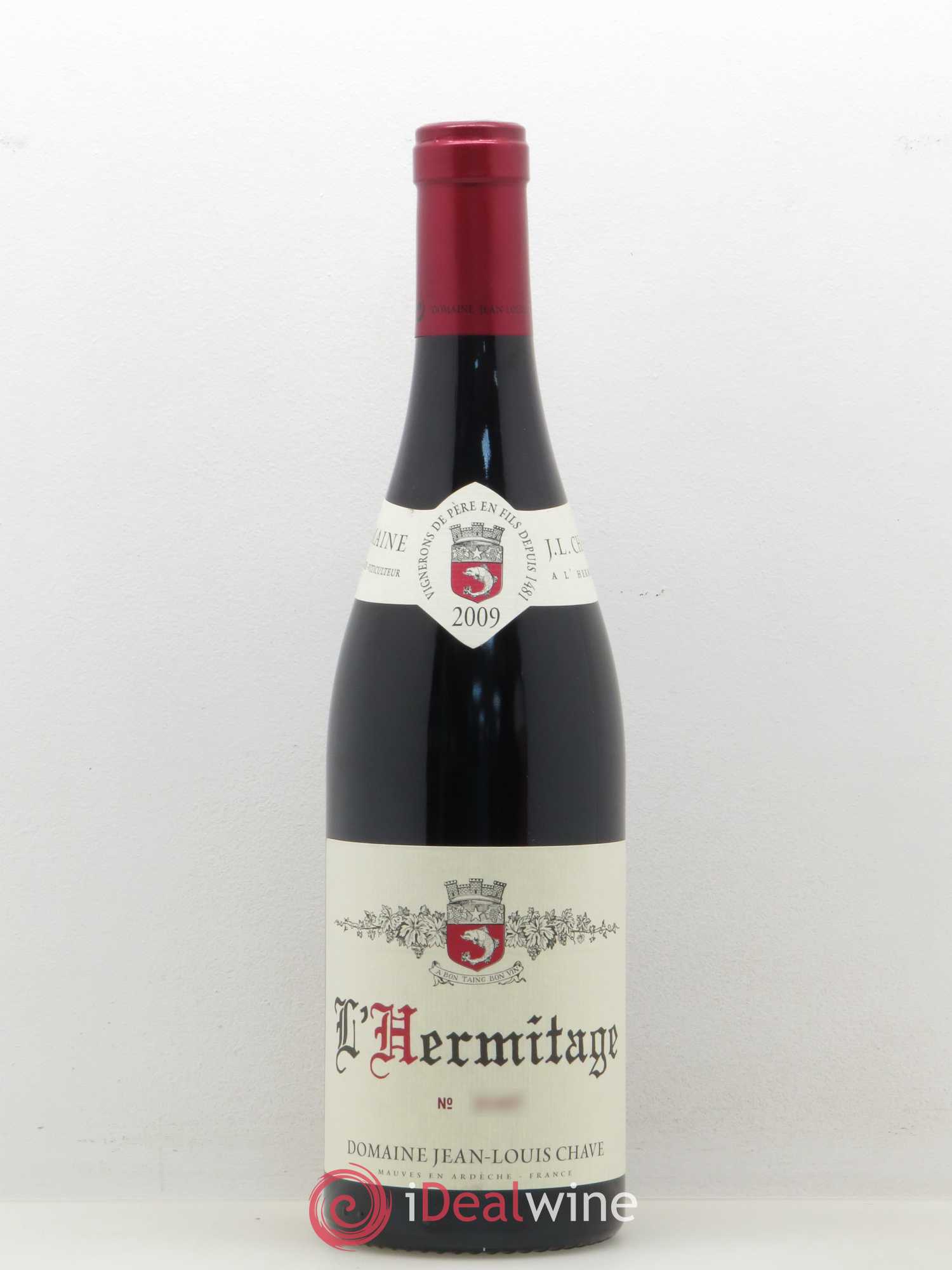 Hermitage Jean-Louis Chave 2009 - Lot de 1 bouteille - 0