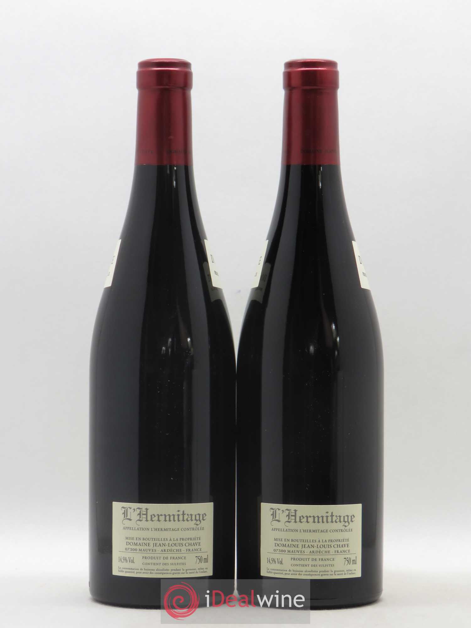 Hermitage Jean-Louis Chave 2015 - Lot de 2 bouteilles - 1