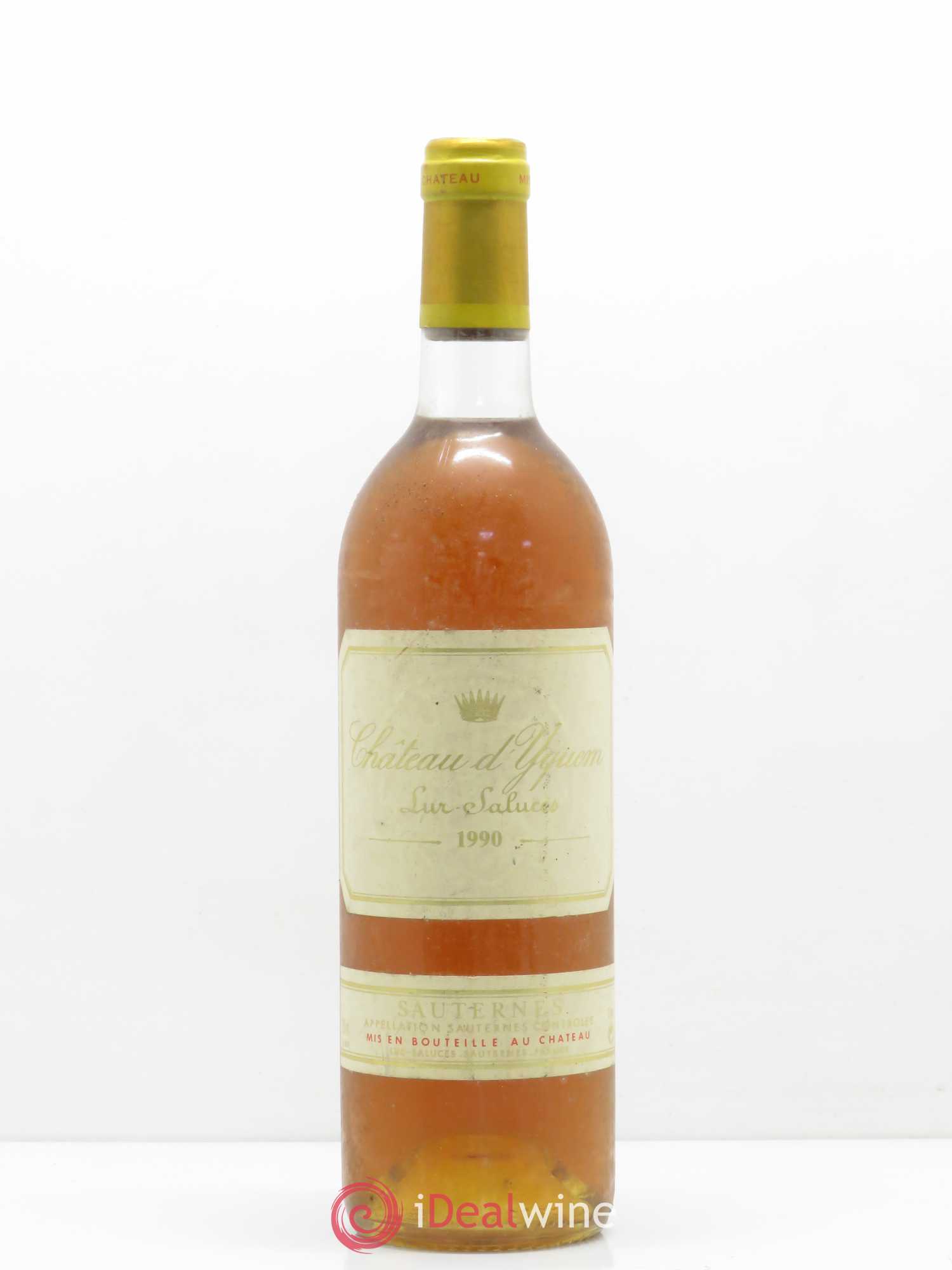 Château d' Yquem 1er Cru Classé Supérieur 1990 - Lotto di 1 bottiglia - 0
