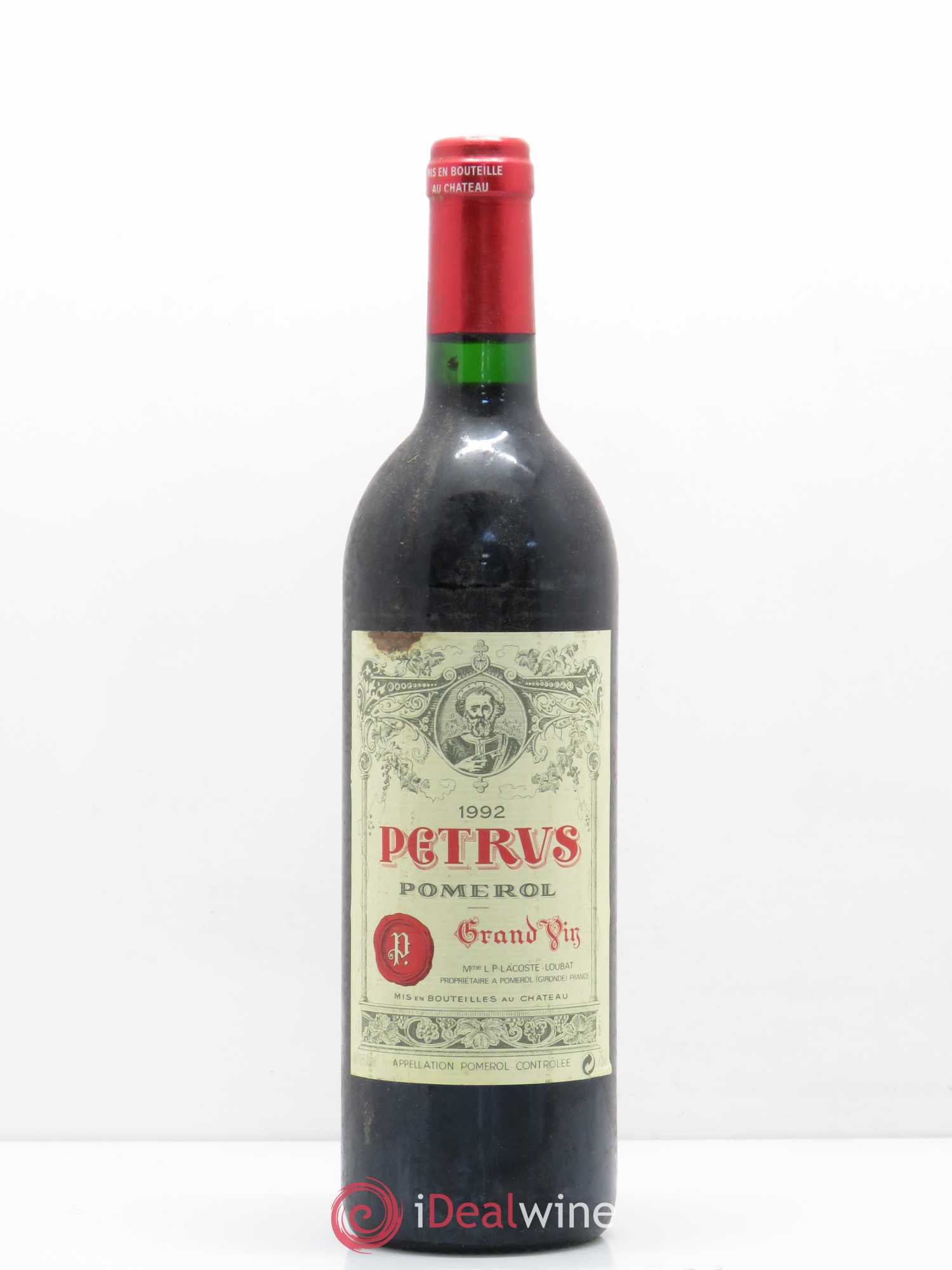 Petrus 1992 - Lot de 1 bouteille - 0