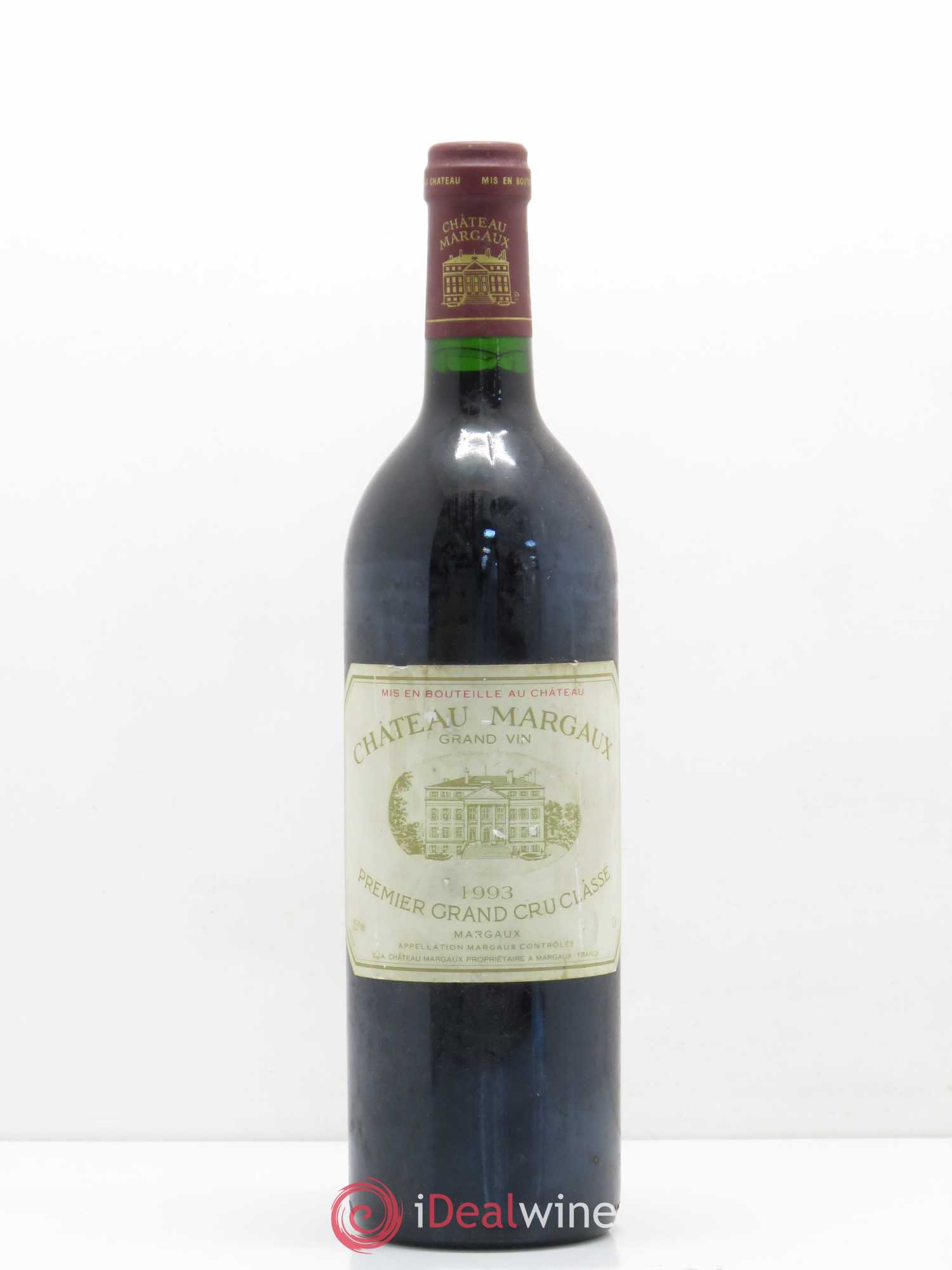 Château Margaux 1er Grand Cru Classé 1993 - Lot de 1 bouteille - 0