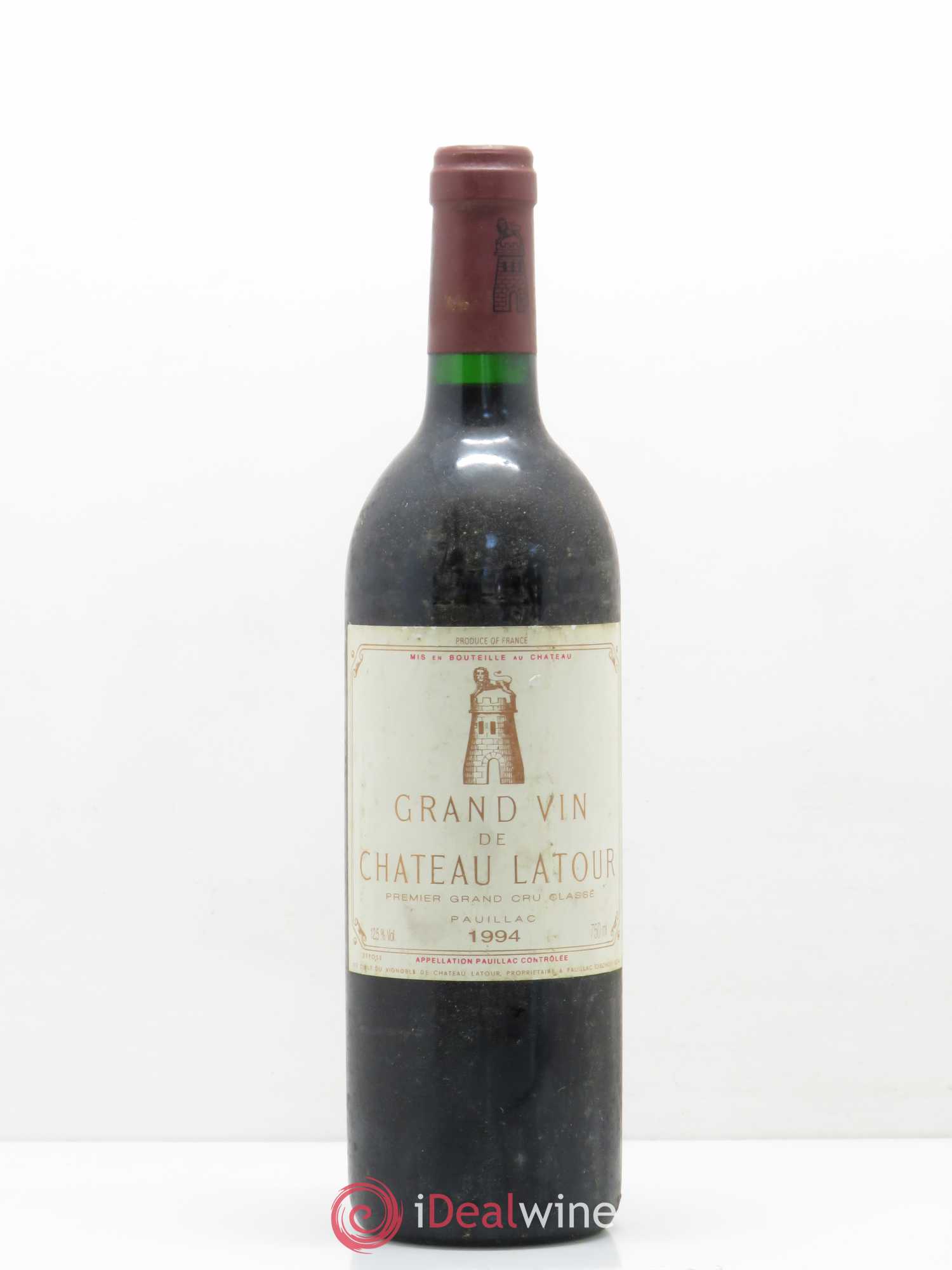 Château Latour 1er Grand Cru Classé 1994 - Lot de 1 bouteille - 0