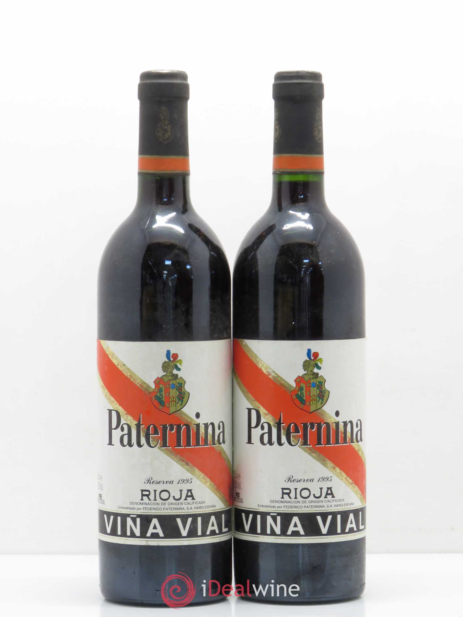 Rioja DOCA Paternina Viña Vial Reserva 1995 - Lotto di 2 bottiglie - 0