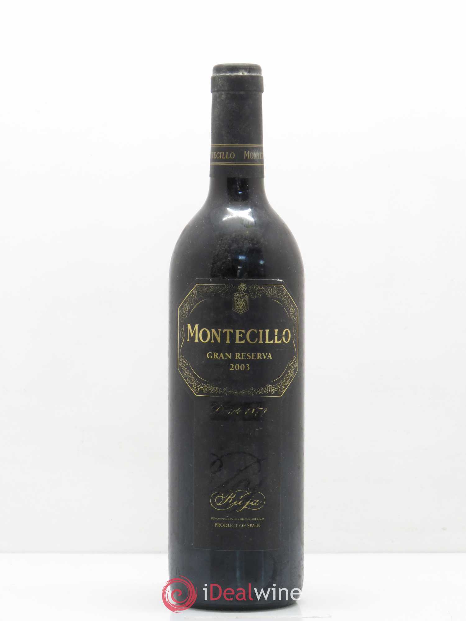 Rioja DOCA Montecillo Gran Reserva 2003 - Posten von 1 Flasche - 0