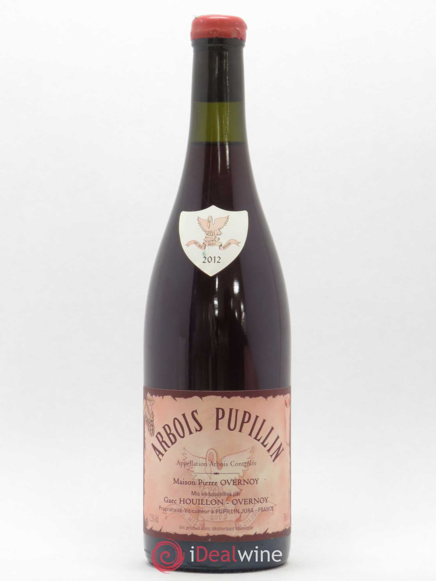 Arbois-Pupillin Poulsard (cire rouge) Overnoy-Houillon (Domaine) 2012 - Lot de 1 bouteille - 0