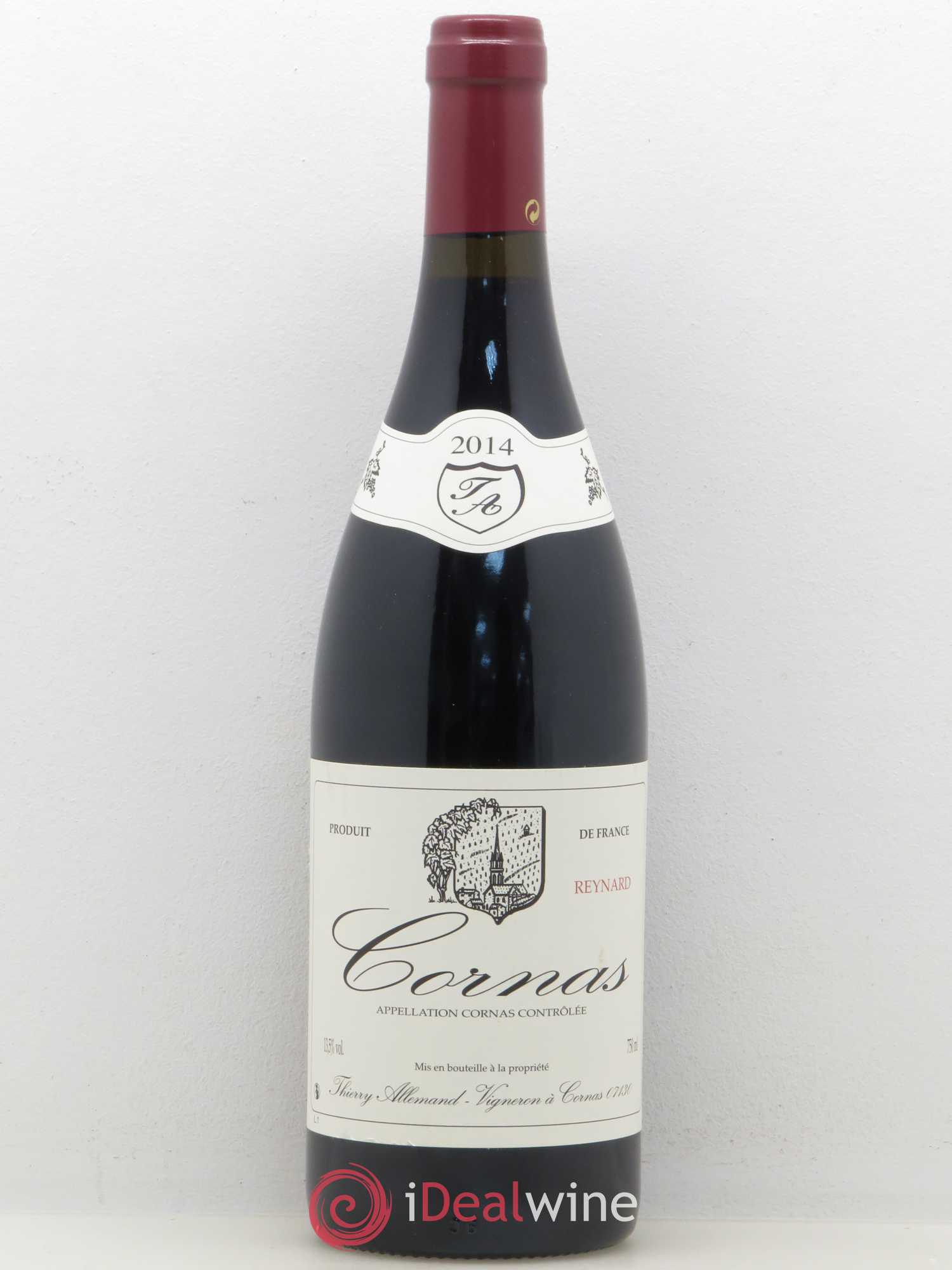Cornas Reynard Thierry Allemand 2014 - Lot de 1 bouteille - 0