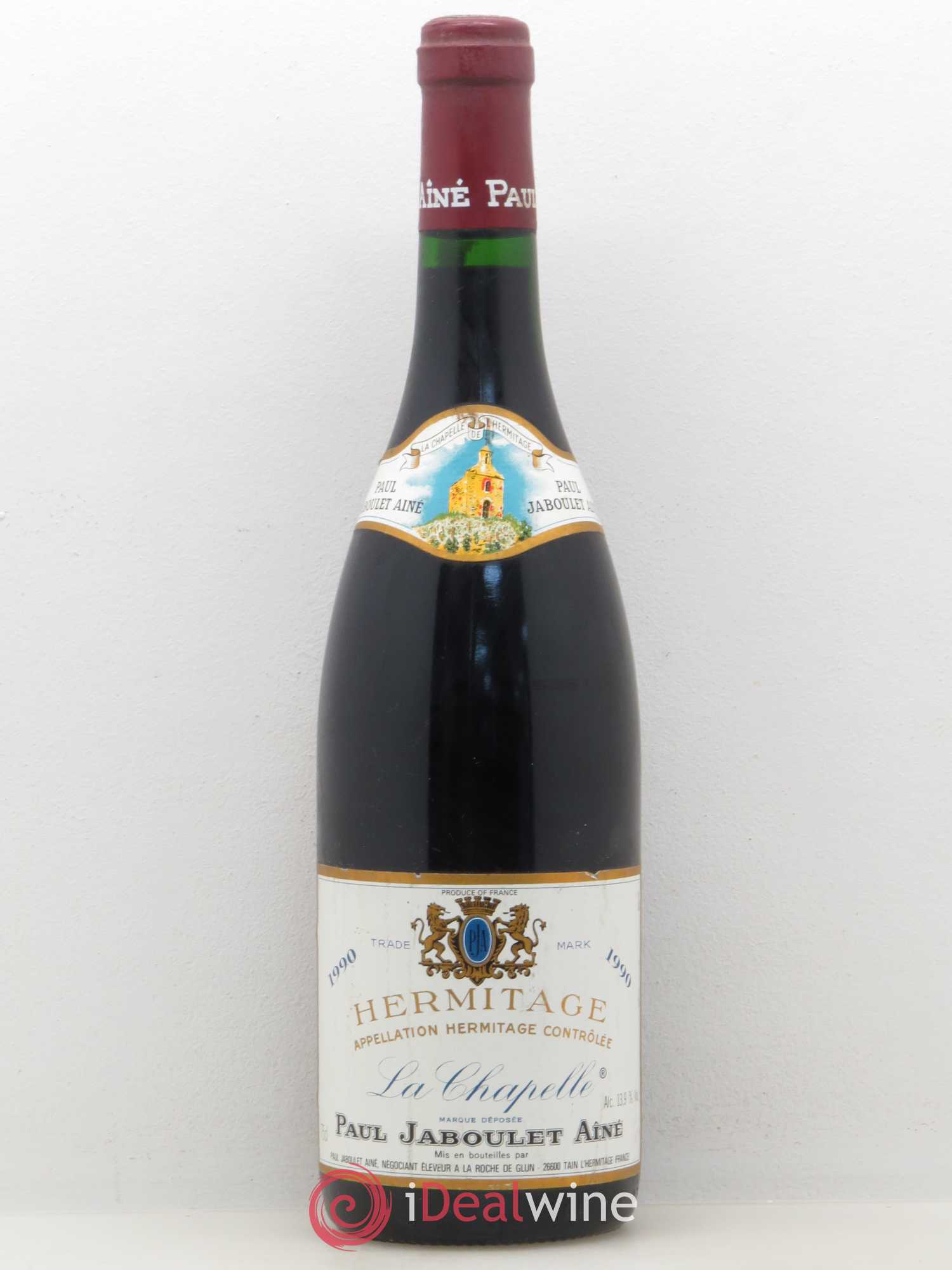 Hermitage La Chapelle Paul Jaboulet Ainé 1990 - Lot de 1 bouteille - 0