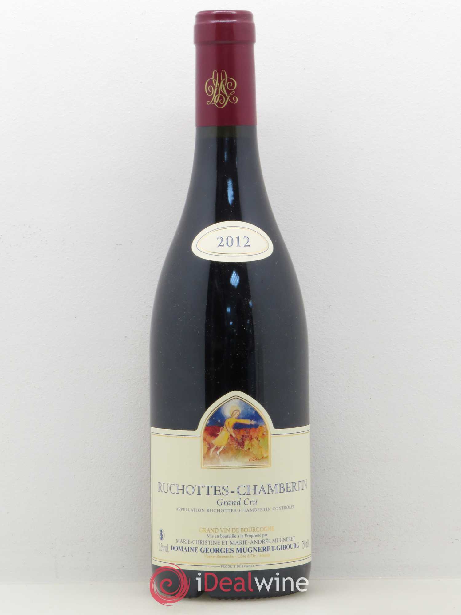 Ruchottes-Chambertin Grand Cru Mugneret-Gibourg (Domaine) 2012 - Lot de 1 bouteille - 0