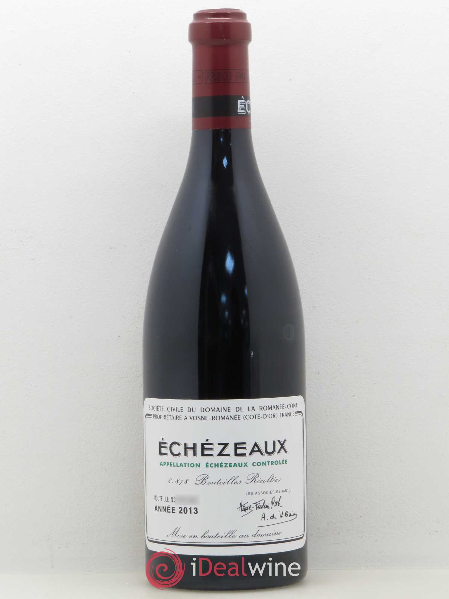 Echezeaux Grand Cru Domaine de la Romanée-Conti 2013 - Lot de 1 bouteille - 0