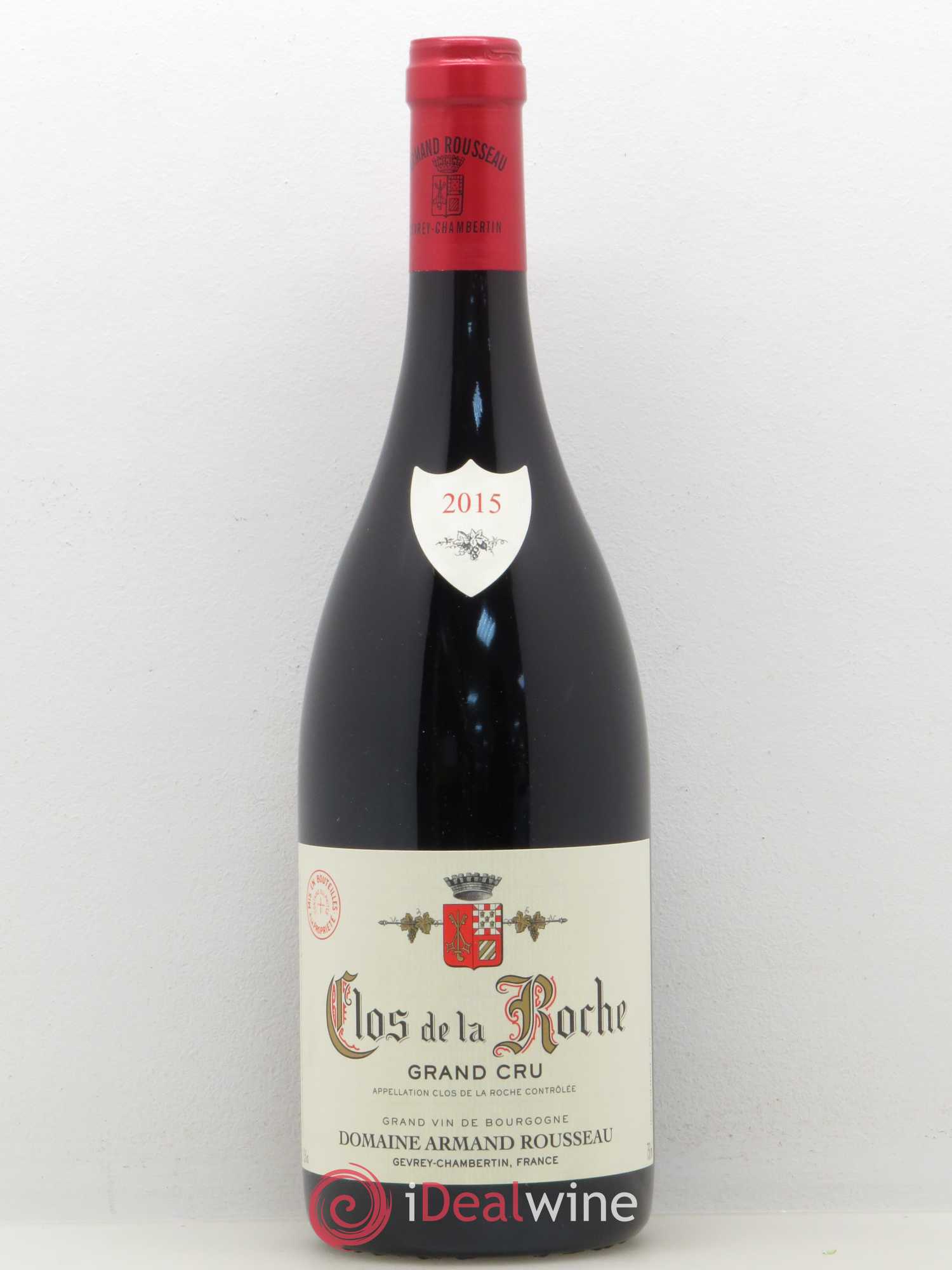 Clos de la Roche Grand Cru Armand Rousseau (Domaine) 2015 - Lot de 1 bouteille - 0
