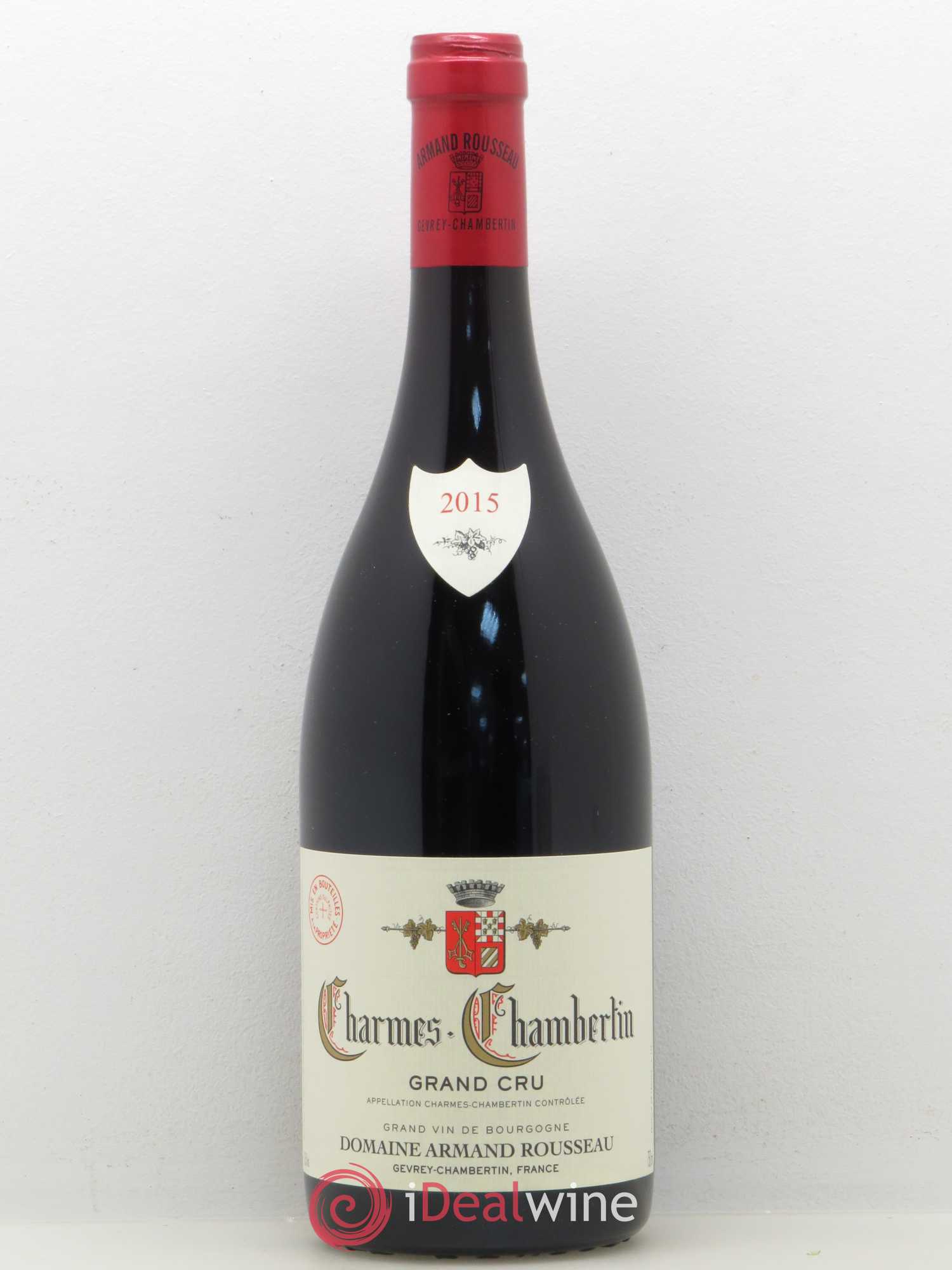 Charmes-Chambertin Grand Cru Armand Rousseau (Domaine) 2015 - Lot de 1 bouteille - 0