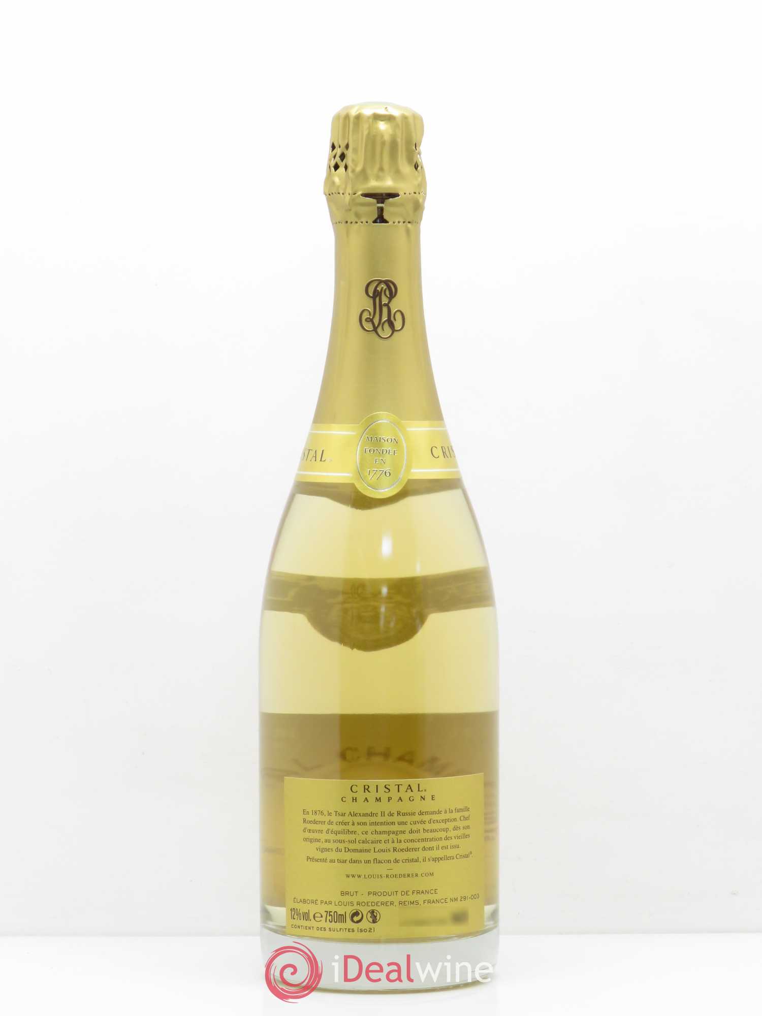 Cristal Louis Roederer 2009 - Lot de 1 bouteille - 1