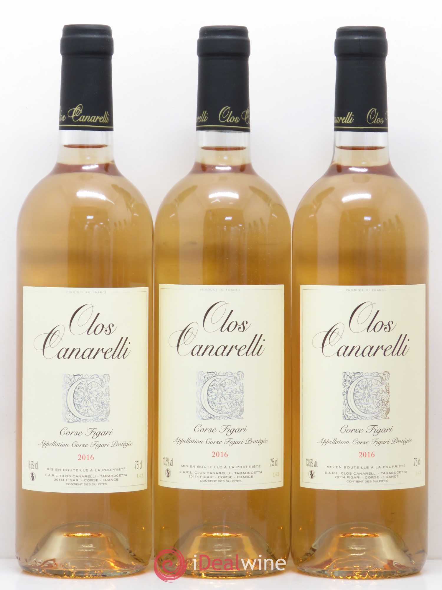 Figari Clos Canarelli 2016 - Lot de 6 bouteilles - 1