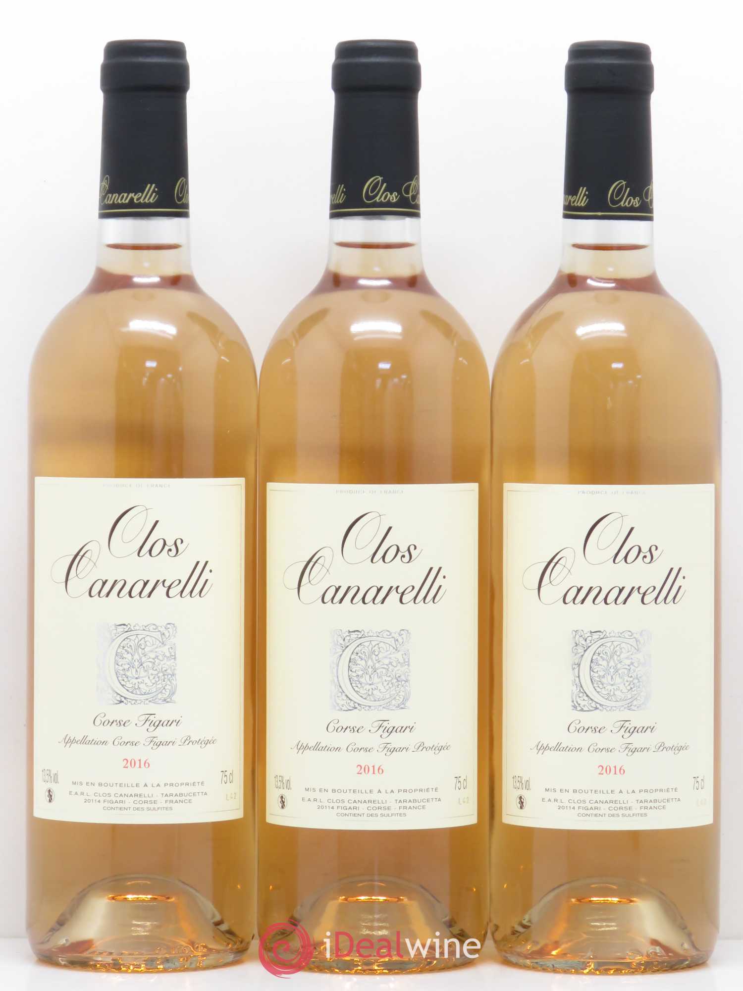 Figari Clos Canarelli 2016 - Lot de 6 bouteilles - 2