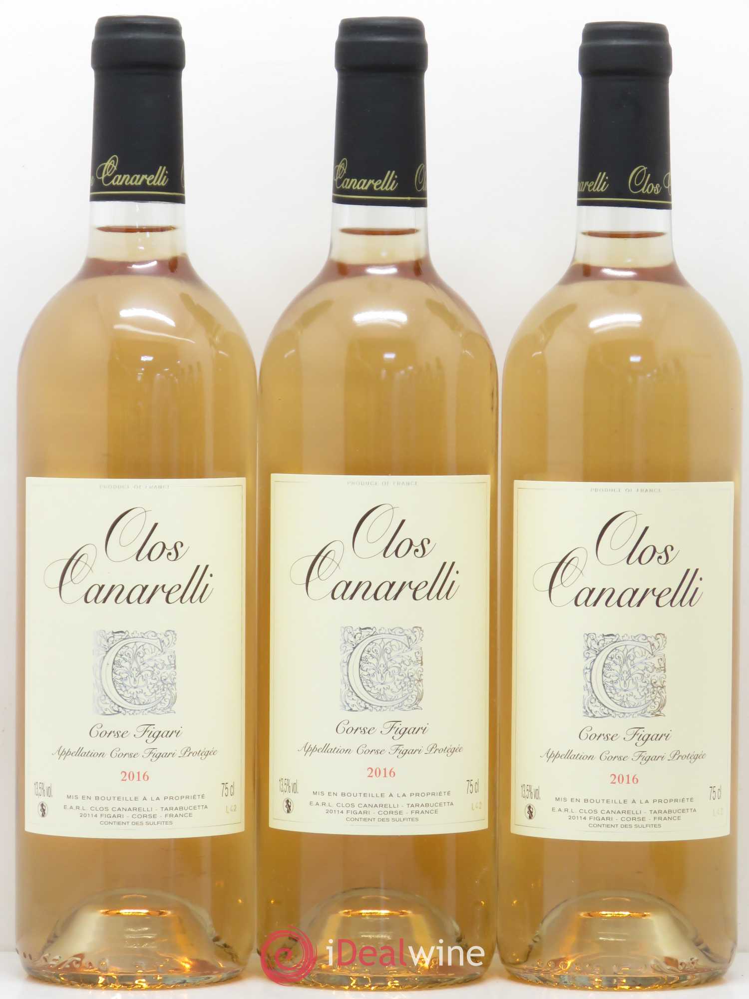 Figari Clos Canarelli 2016 - Lot de 6 bouteilles - 1
