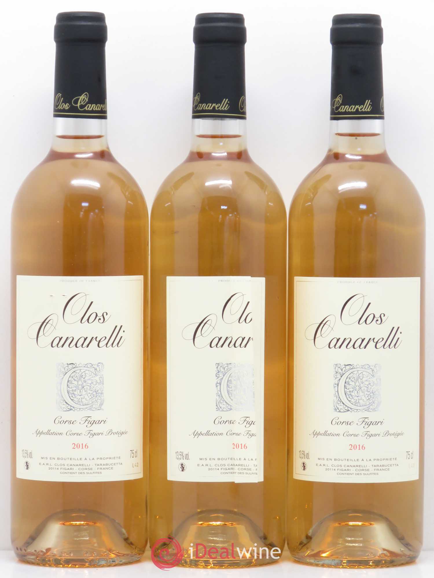Figari Clos Canarelli 2016 - Lot de 6 bouteilles - 2