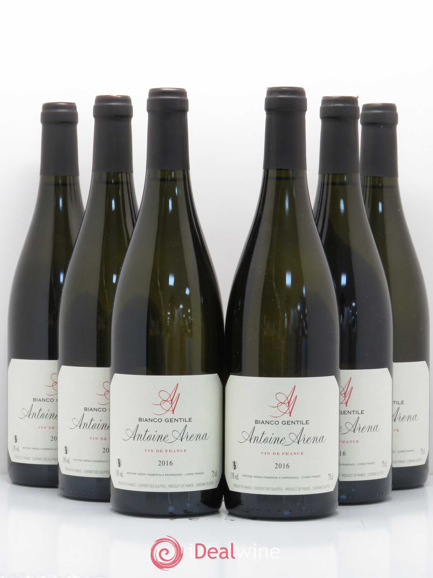 Vin de France Bianco Gentile Domaine Antoine Arena 2016 - Posten von 6 Flaschen - 0