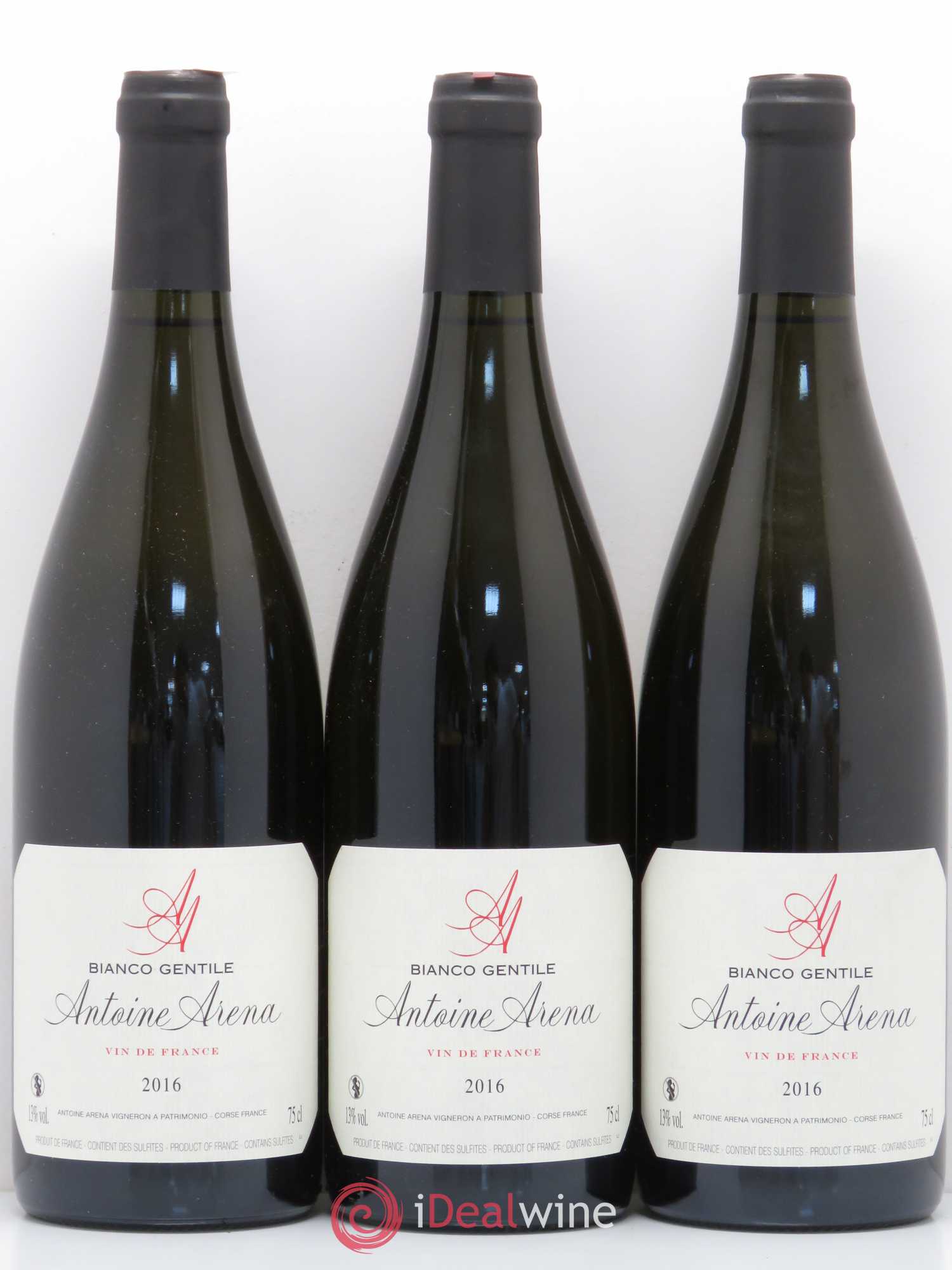 Vin de France Bianco Gentile Domaine Antoine Arena 2016 - Posten von 3 Flaschen - 0