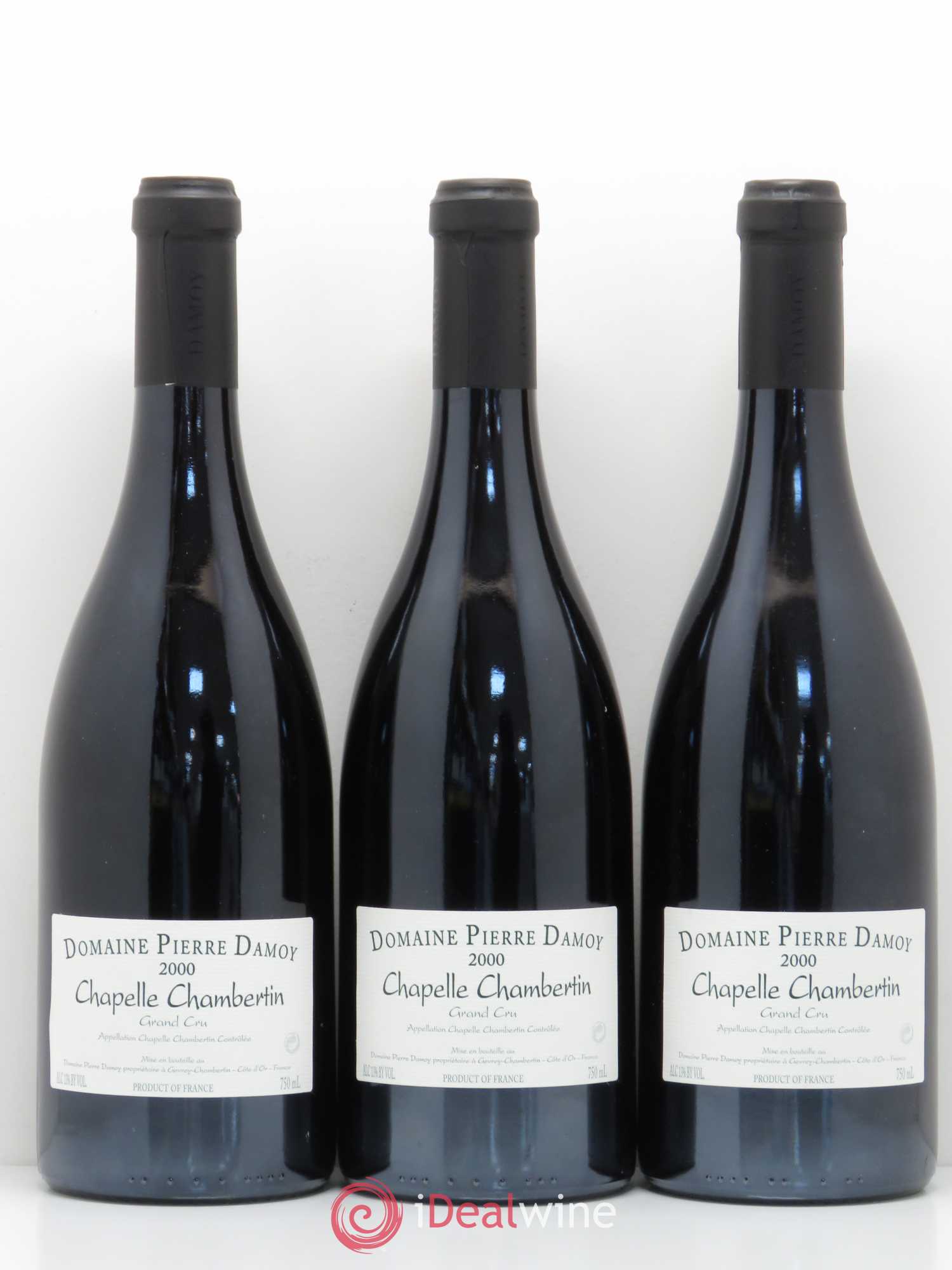 Chapelle-Chambertin Grand Cru Pierre Damoy 2000 - Lot de 3 bouteilles - 0