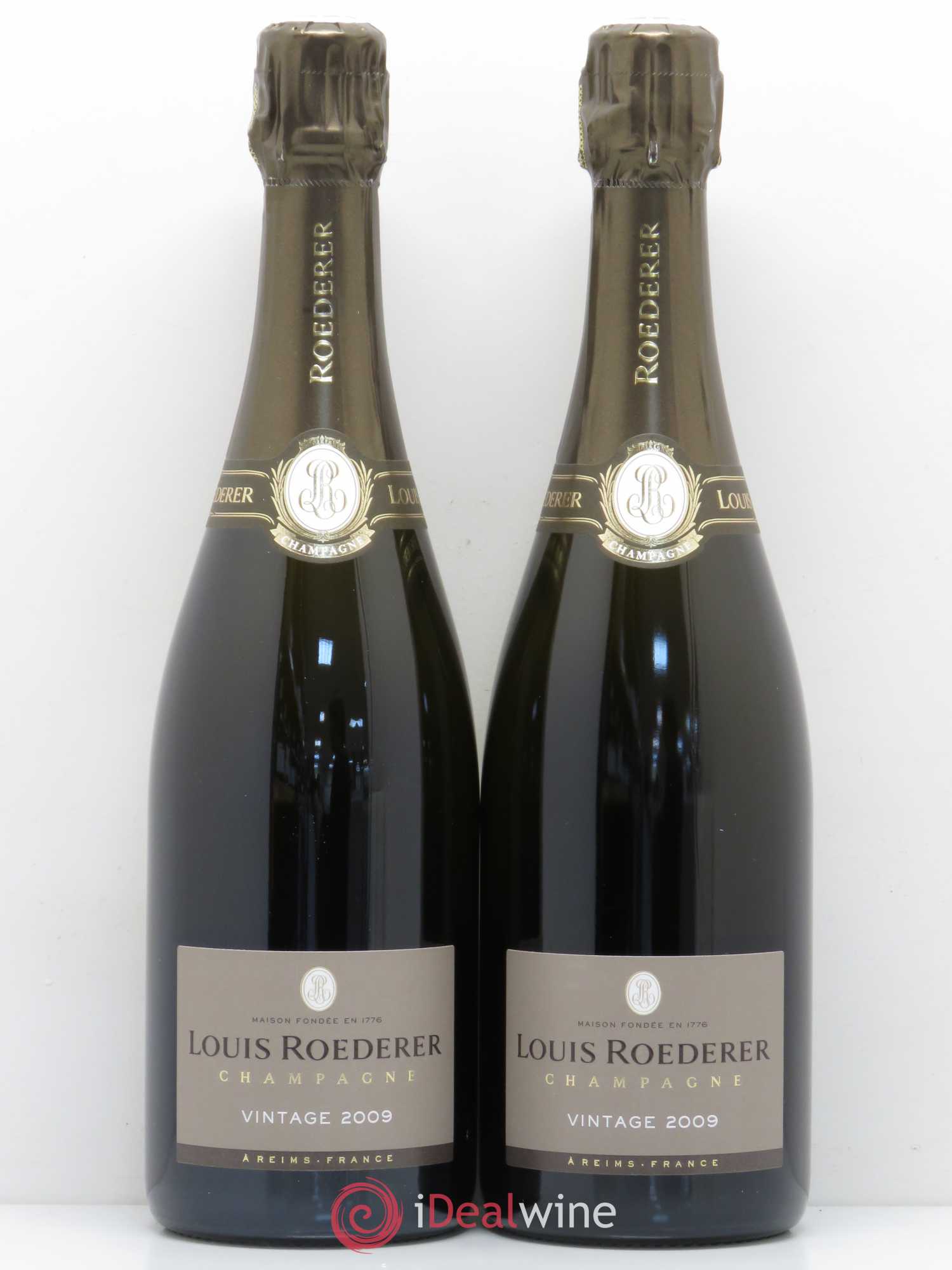 Millésimé Brut Louis Roederer 2009 - Lot de 2 bouteilles - 0