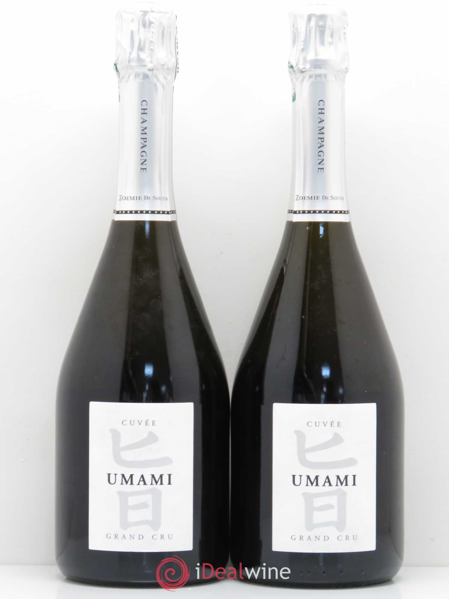 Champagne Grand Cru Extra Brut Cuvée Umami De Sousa 2009 - Posten von 2 Flaschen - 0
