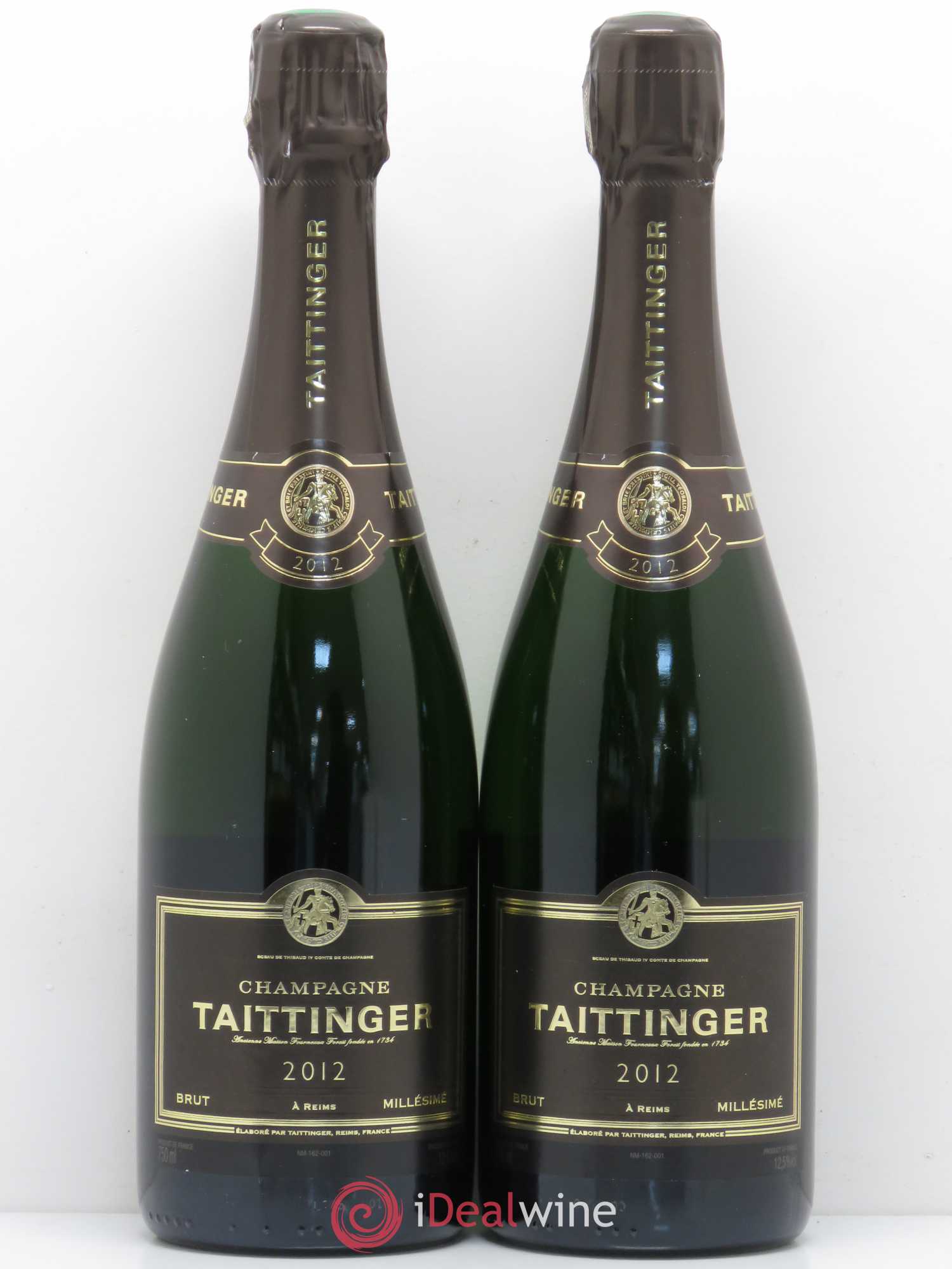 Brut Réserve Taittinger 2012 - Lot de 2 bouteilles - 0