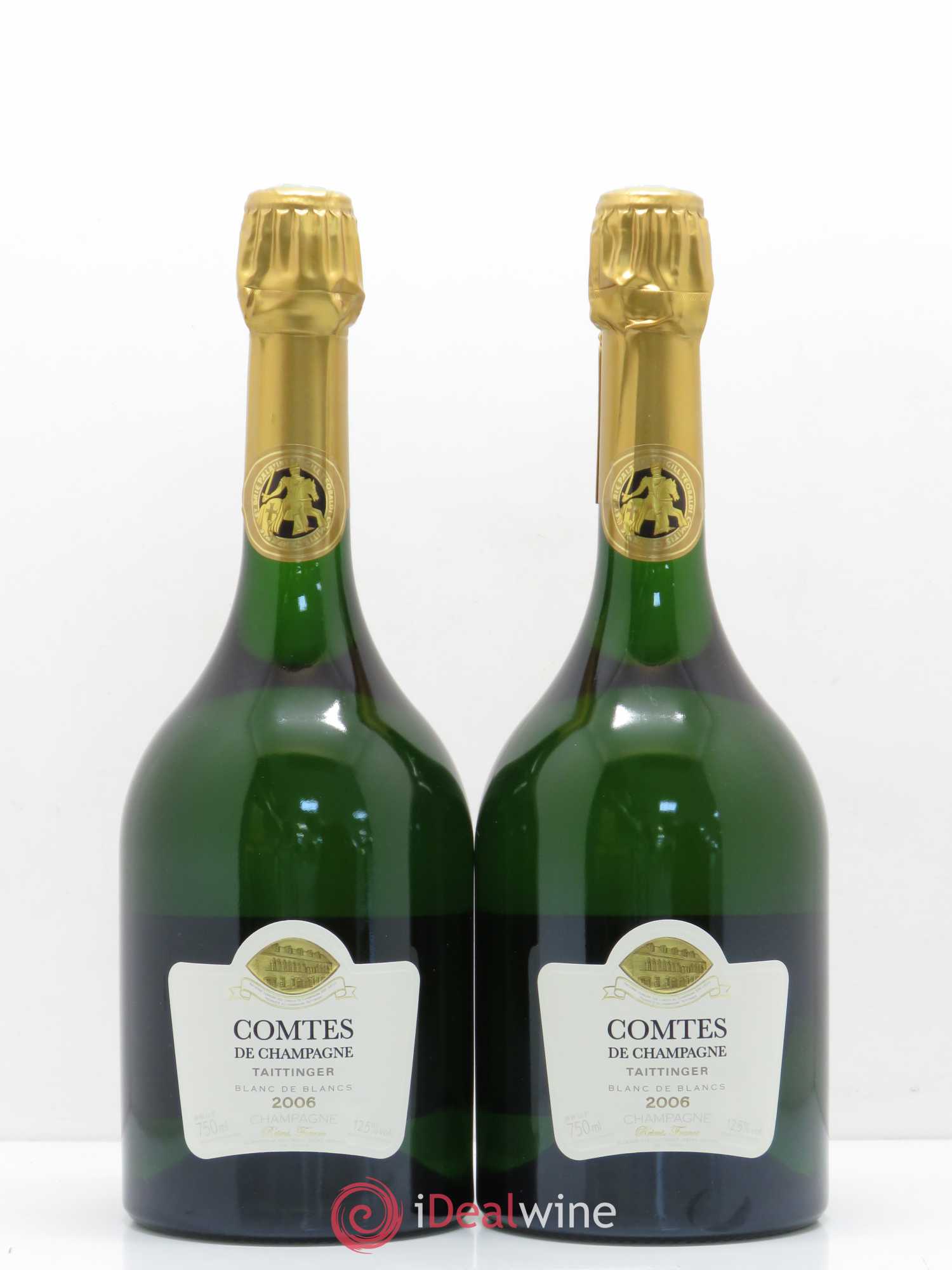 Comtes de Champagne Taittinger 2006 - Lot de 2 bouteilles - 0