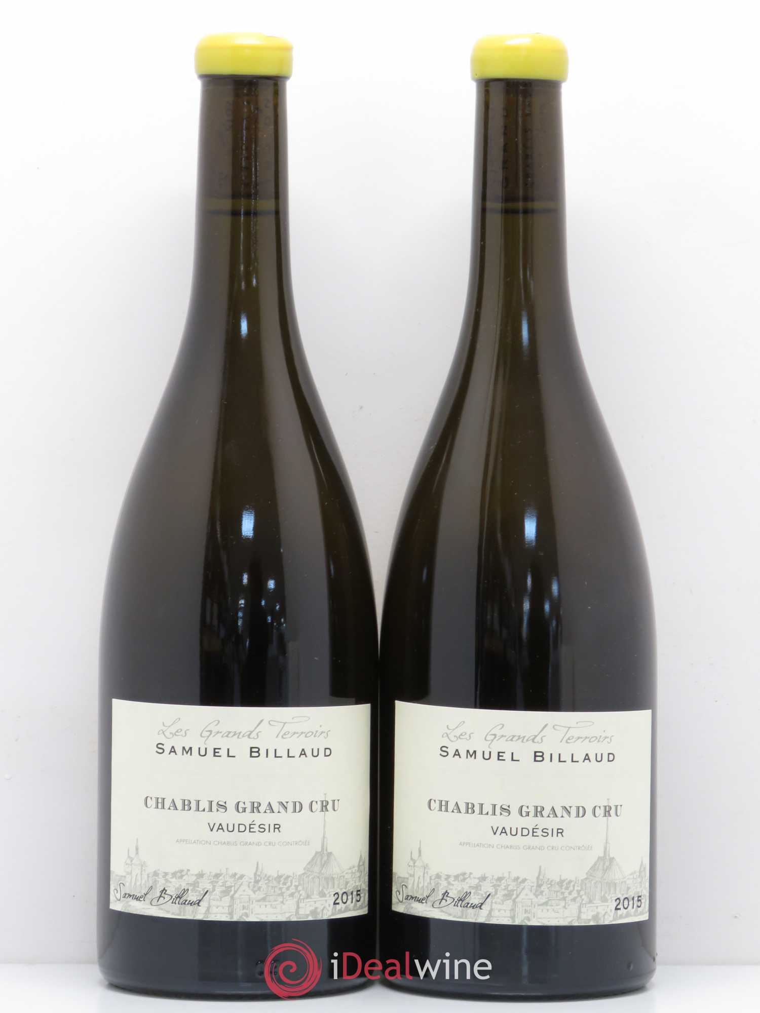 Chablis Grand Cru Samuel Billaud 2015 - Lot de 2 bouteilles - 0