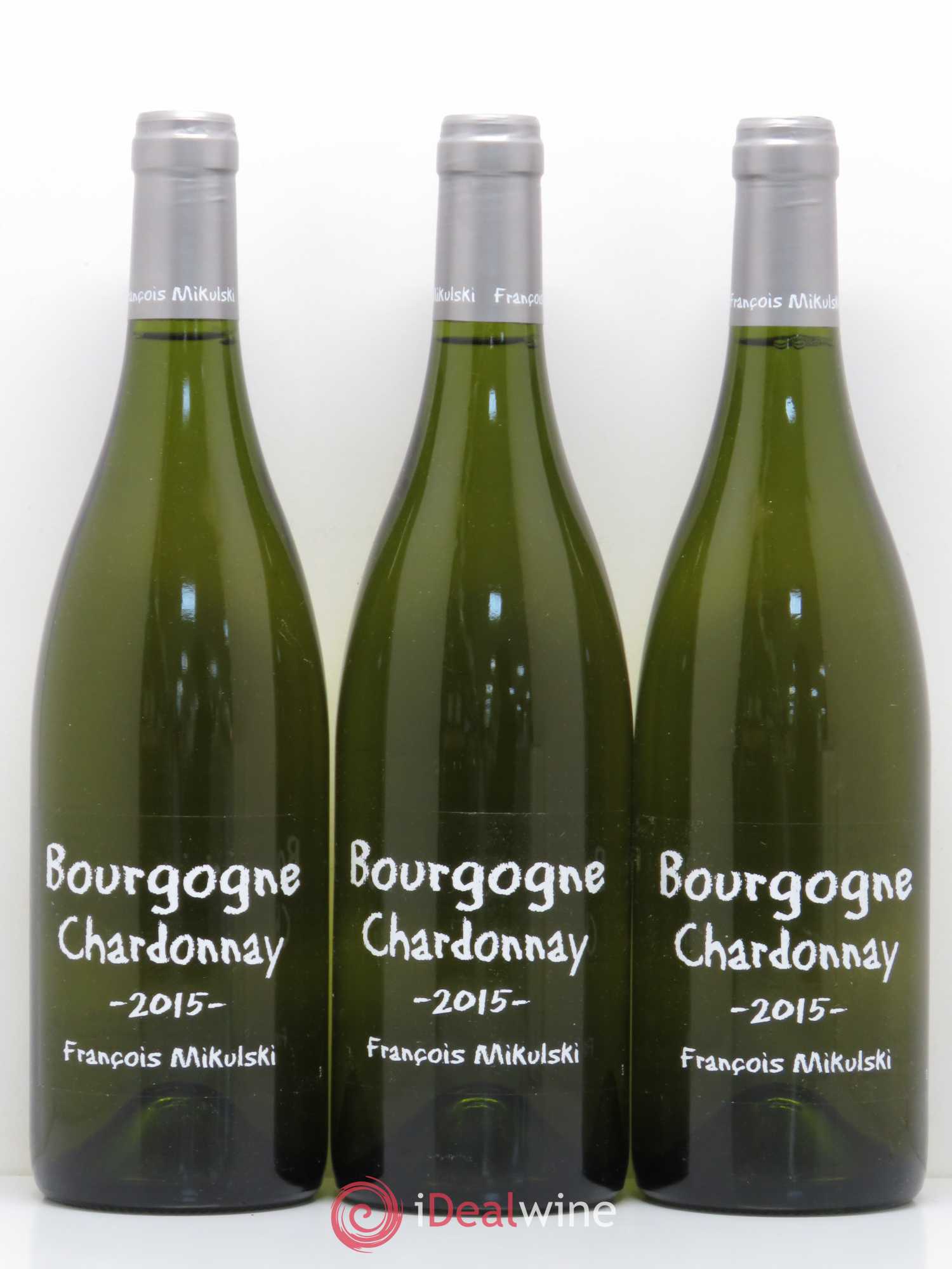 Bourgogne François Mikulski Chardonnay 2015 - Lot de 6 bouteilles - 2