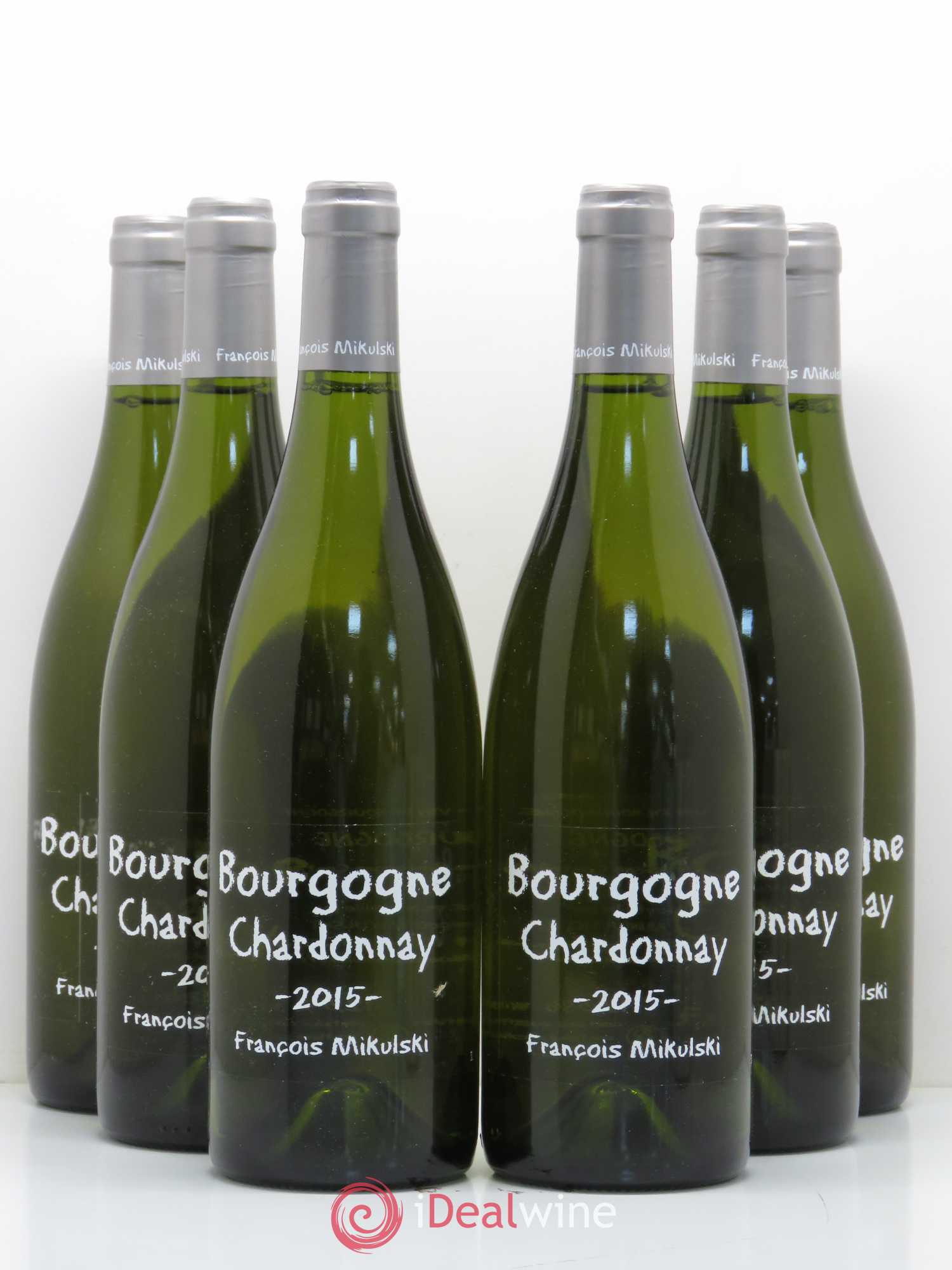 Bourgogne François Mikulski Chardonnay 2015 - Lot de 6 bouteilles - 0