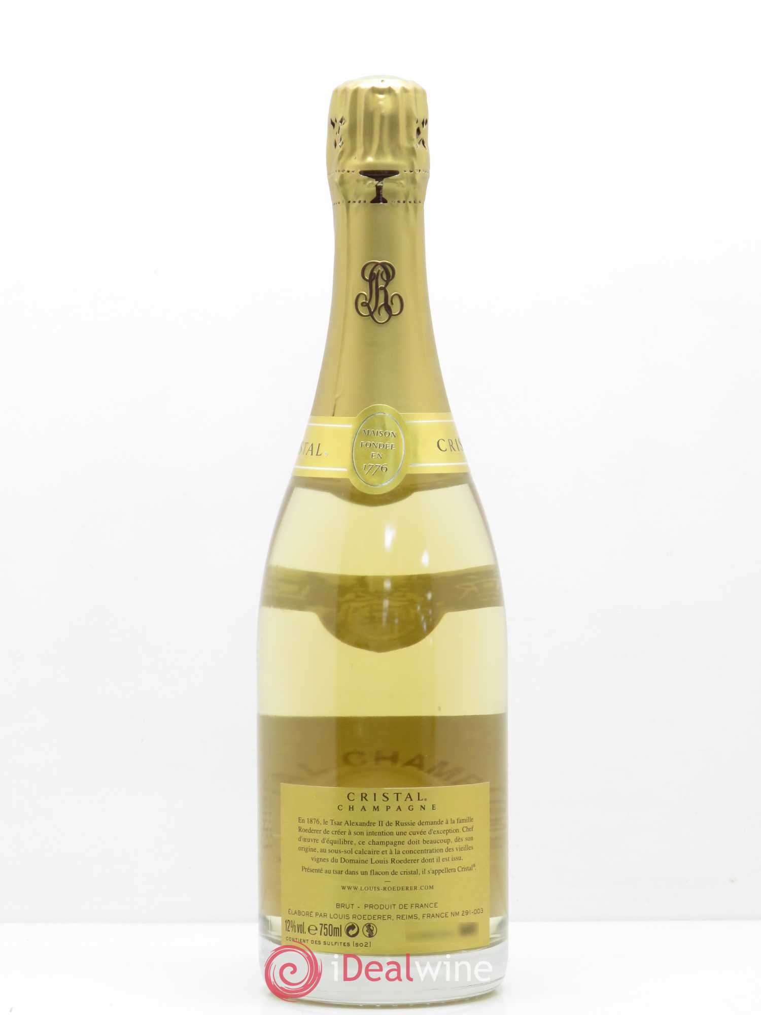 Cristal Louis Roederer 2009 - Lot de 1 bouteille - 1