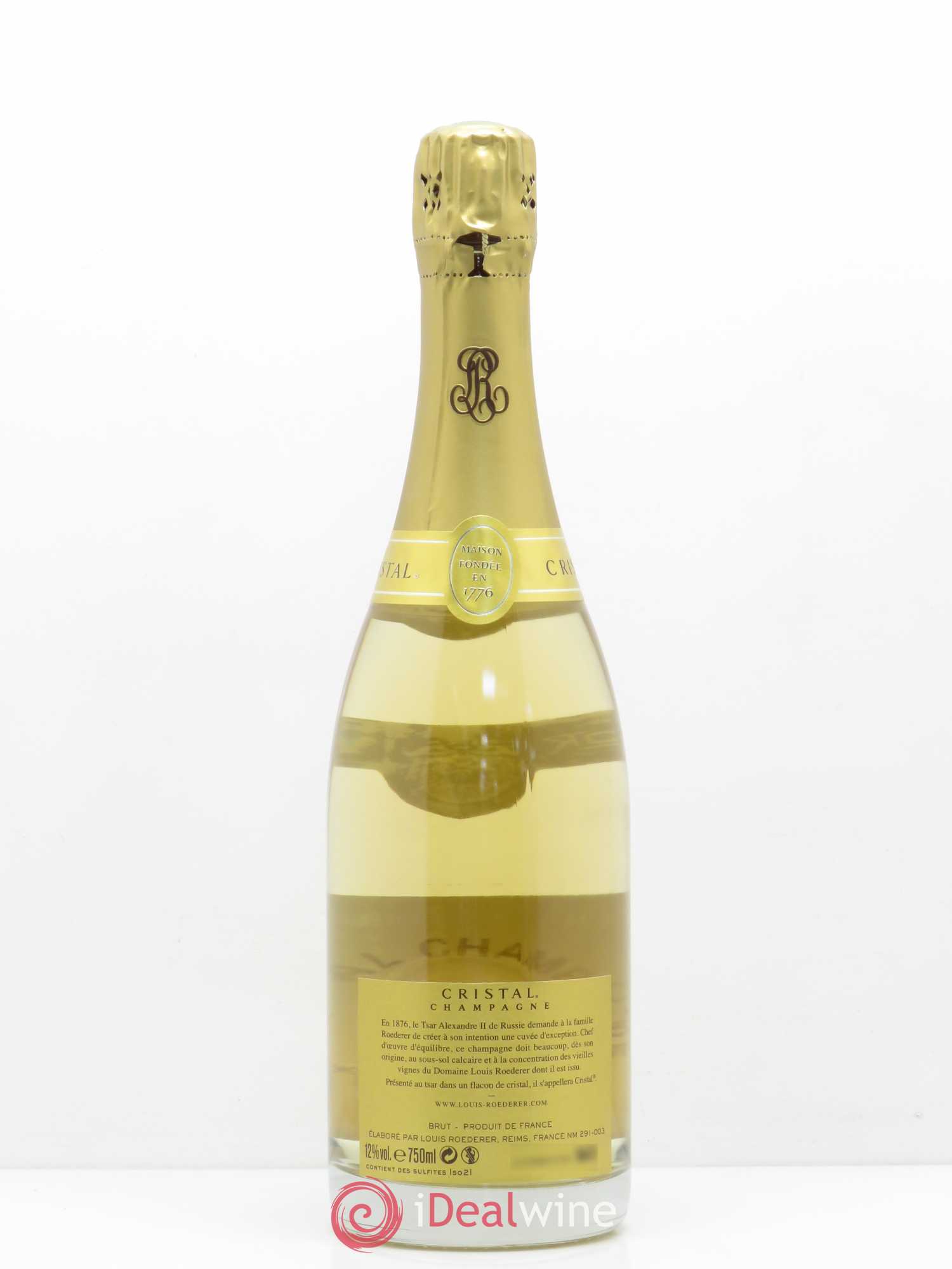 Cristal Louis Roederer 2009 - Lot de 1 bouteille - 1