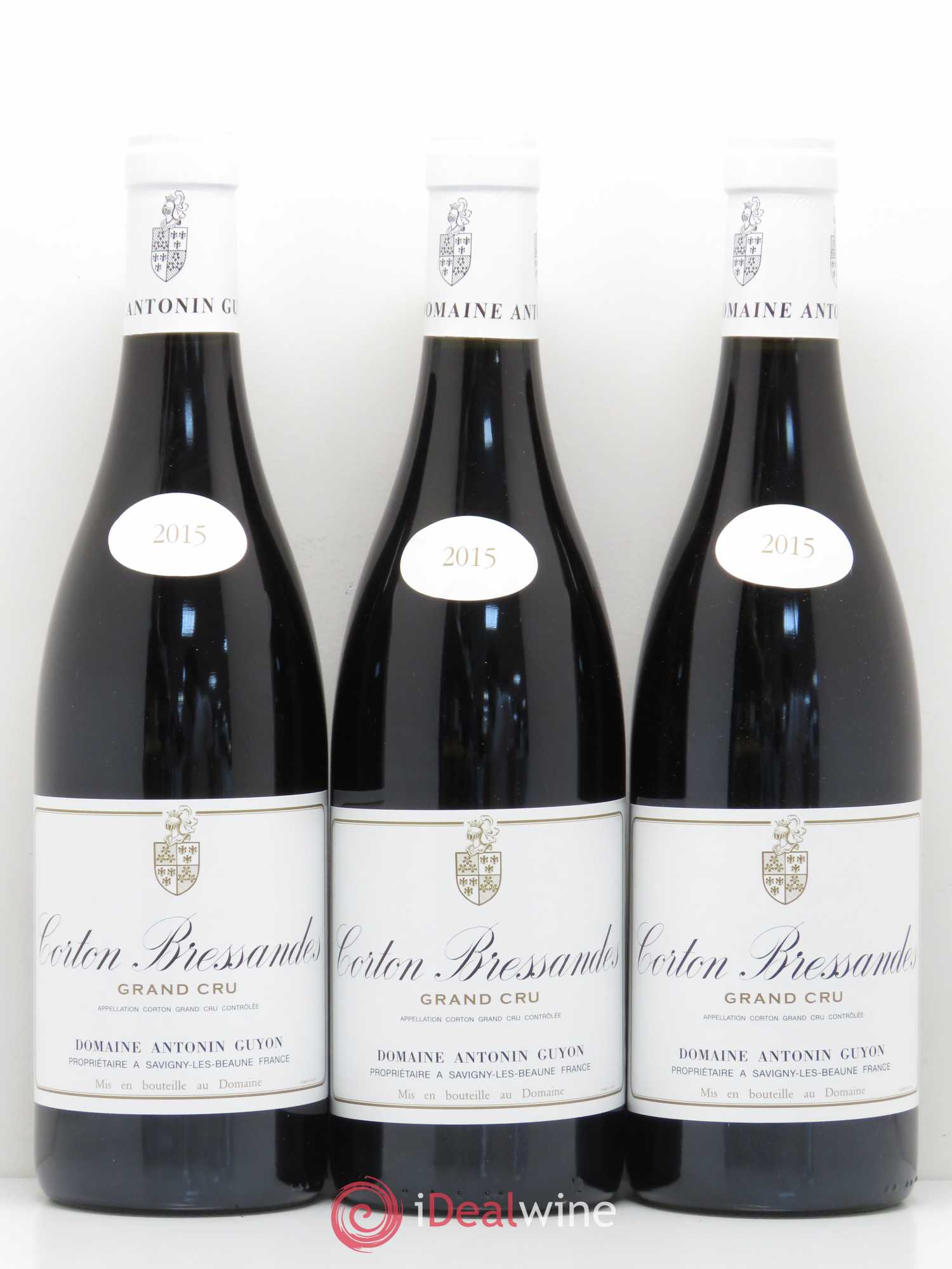 Corton Grand Cru Bressandes Domaine Antonin Guyon 2015 - Posten von 3 Flaschen - 0