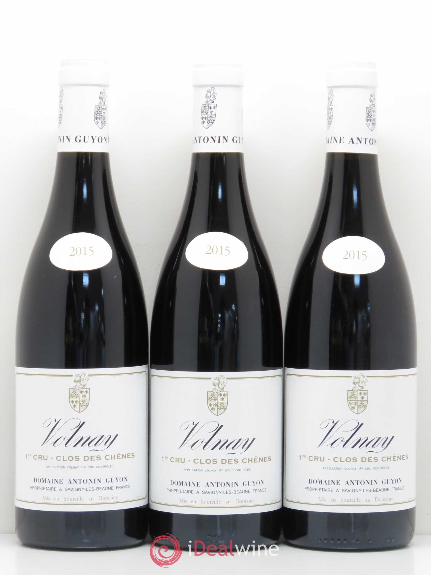 Volnay 1er Cru Clos Des Chênes Domaine Antonin Guyon 2015 - Posten von 3 Flaschen - 0