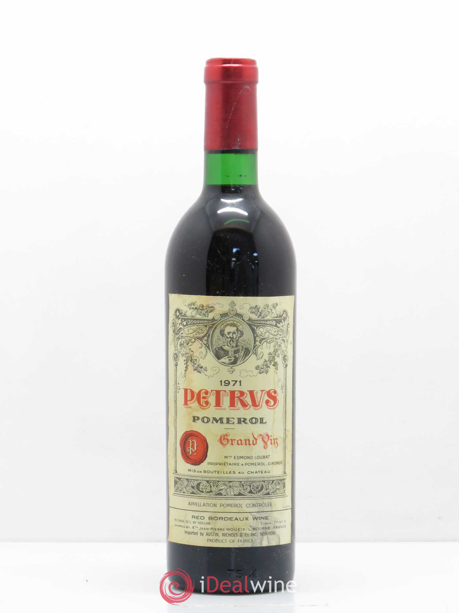 Petrus 1971 - Lot de 1 bouteille - 0