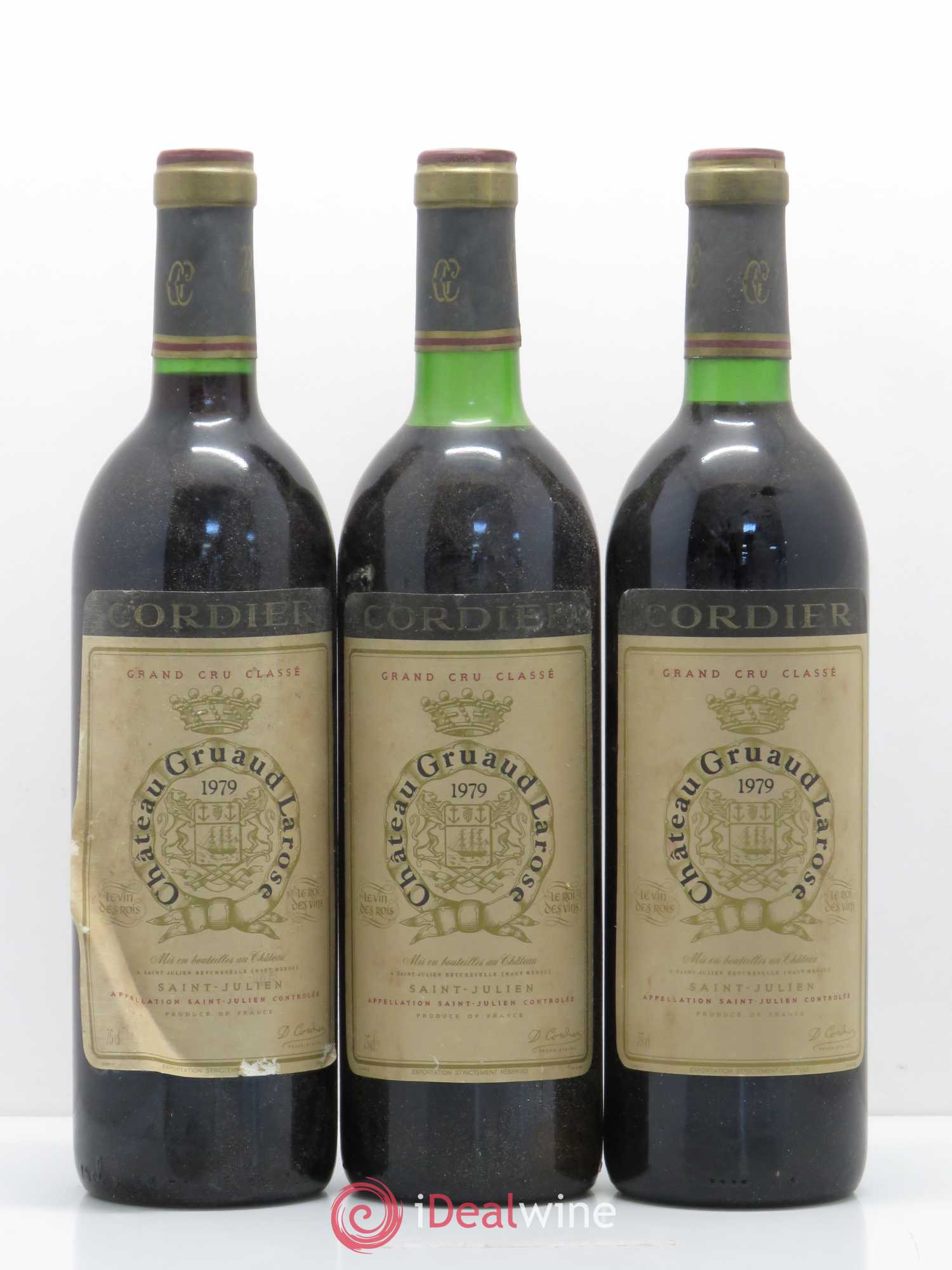 Château Gruaud Larose 2ème Grand Cru Classé 1979 - Lot de 6 bouteilles - 1
