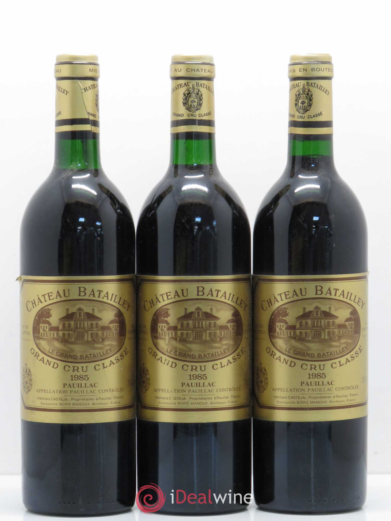 Château Batailley 5ème Grand Cru Classé 1985 - Lot de 12 bouteilles - 1
