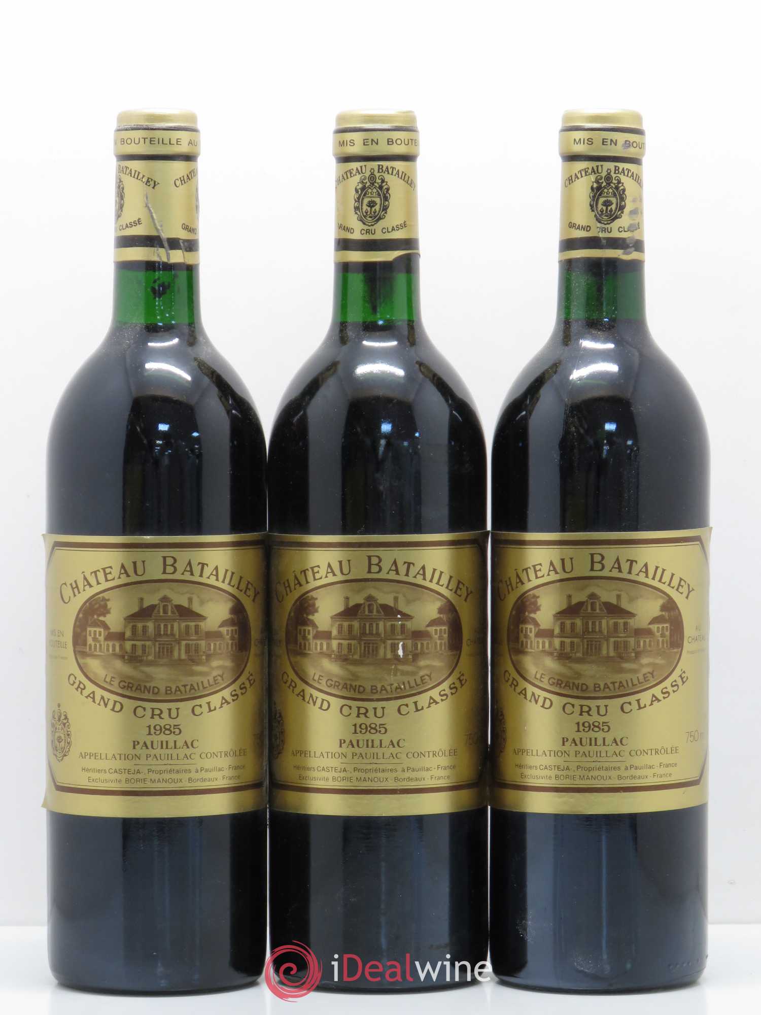 Château Batailley 5ème Grand Cru Classé 1985 - Lot de 12 bouteilles - 3