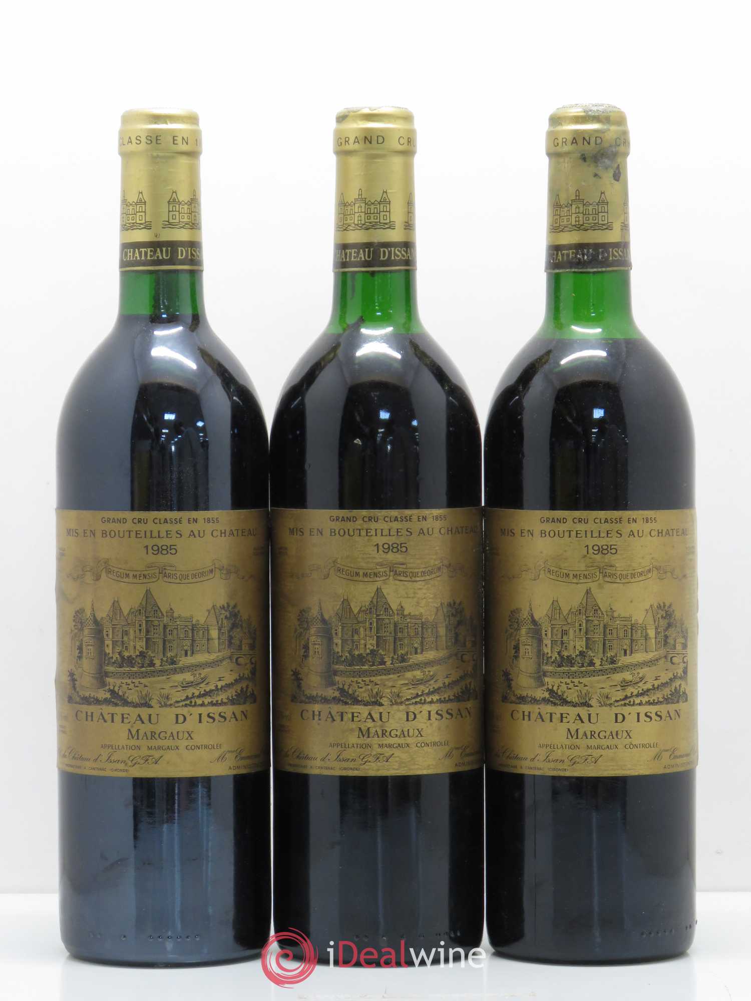 Château d'Issan 3ème Grand Cru Classé 1985 - Lot de 12 bouteilles - 1