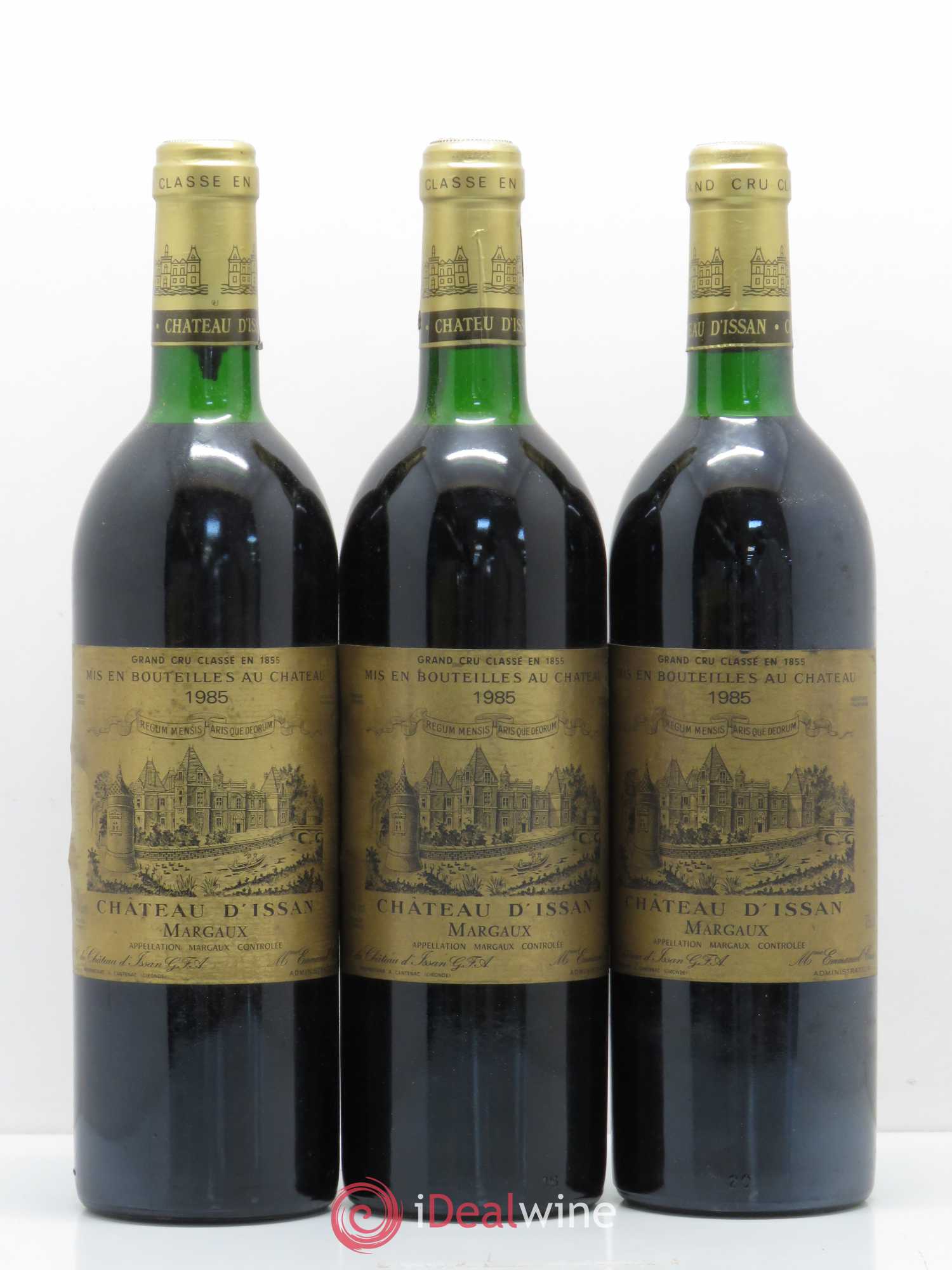 Château d'Issan 3ème Grand Cru Classé 1985 - Lot de 12 bouteilles - 2