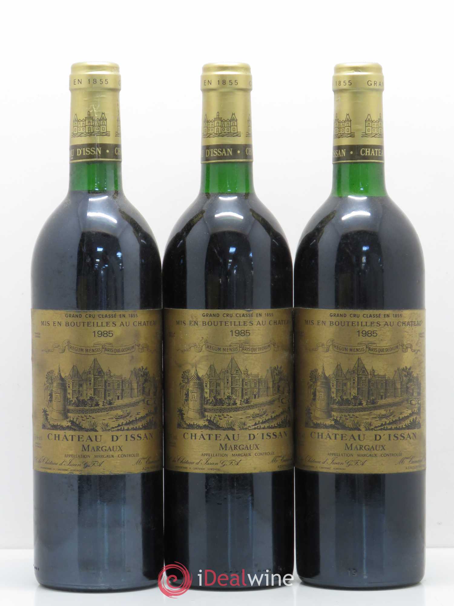 Château d'Issan 3ème Grand Cru Classé 1985 - Lot de 12 bouteilles - 1