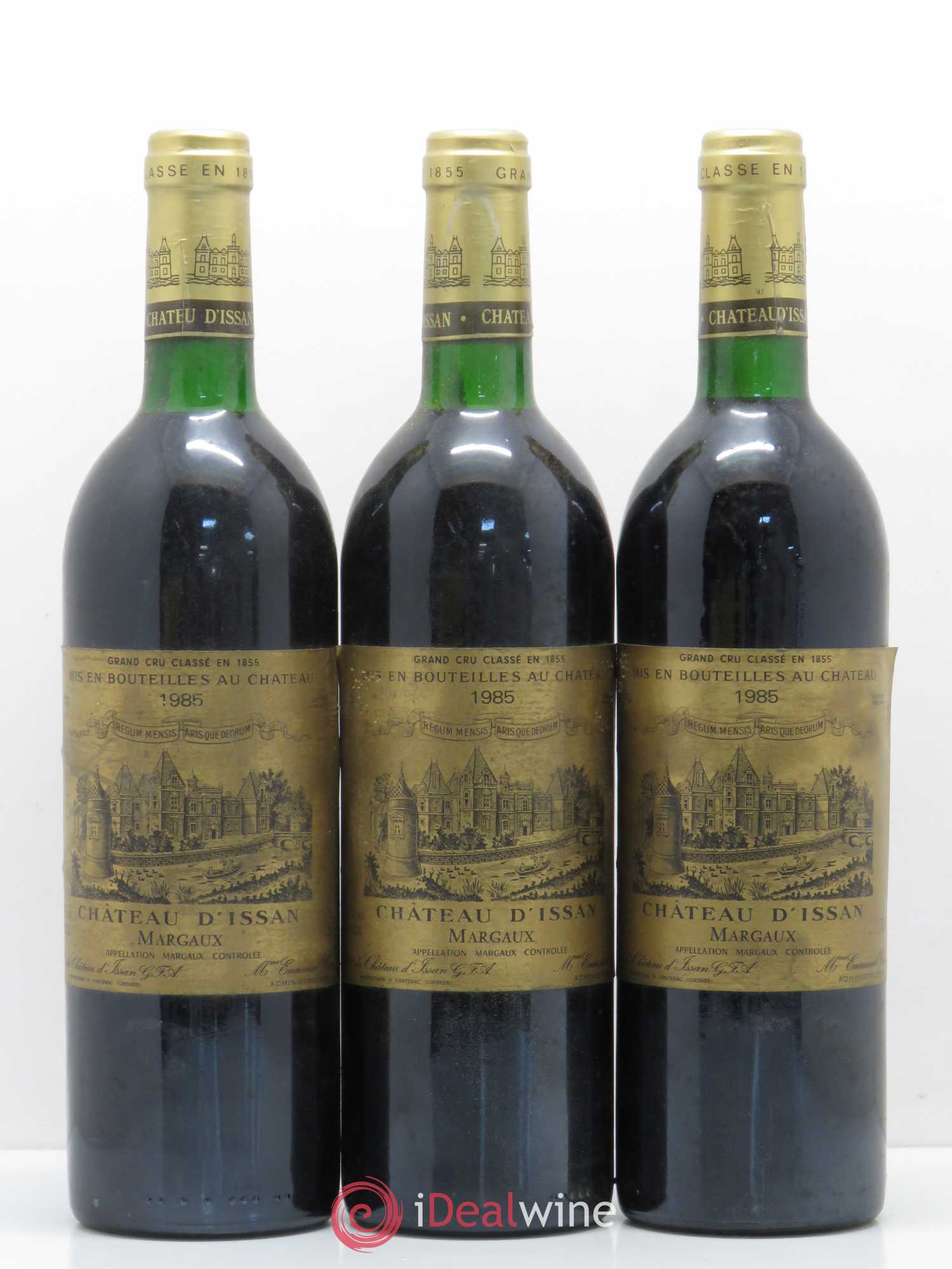 Château d'Issan 3ème Grand Cru Classé 1985 - Lot de 12 bouteilles - 2