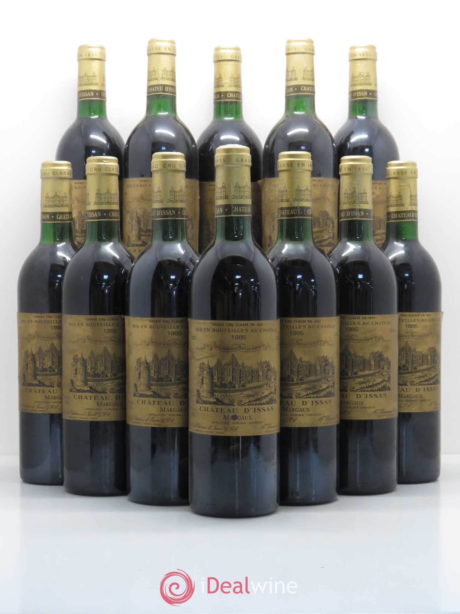 Château d'Issan 3ème Grand Cru Classé 1985 - Lot de 12 bouteilles - 0
