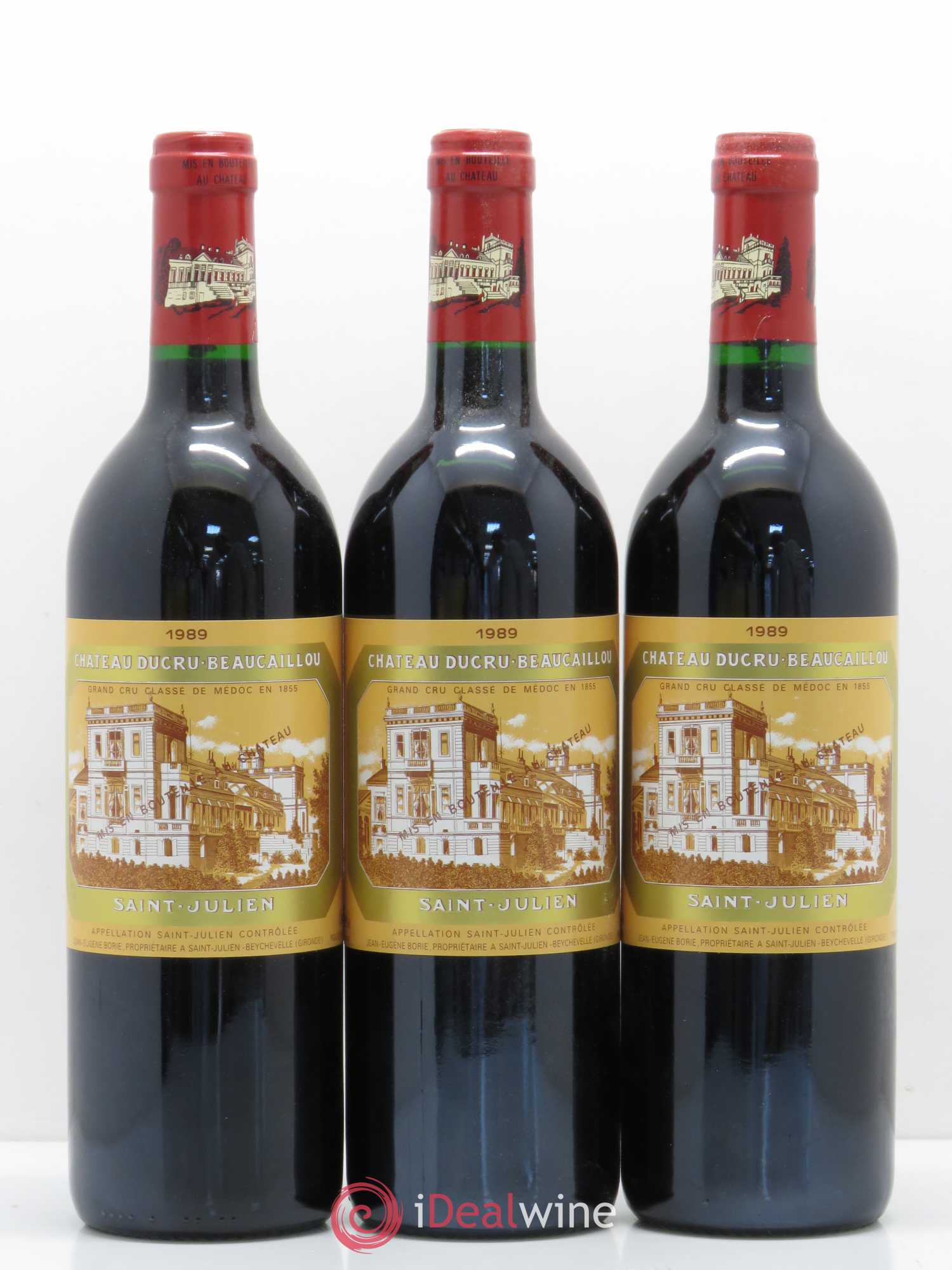 Château Ducru Beaucaillou 2ème Grand Cru Classé 1989 - Lotto di 12 bottiglie - 3