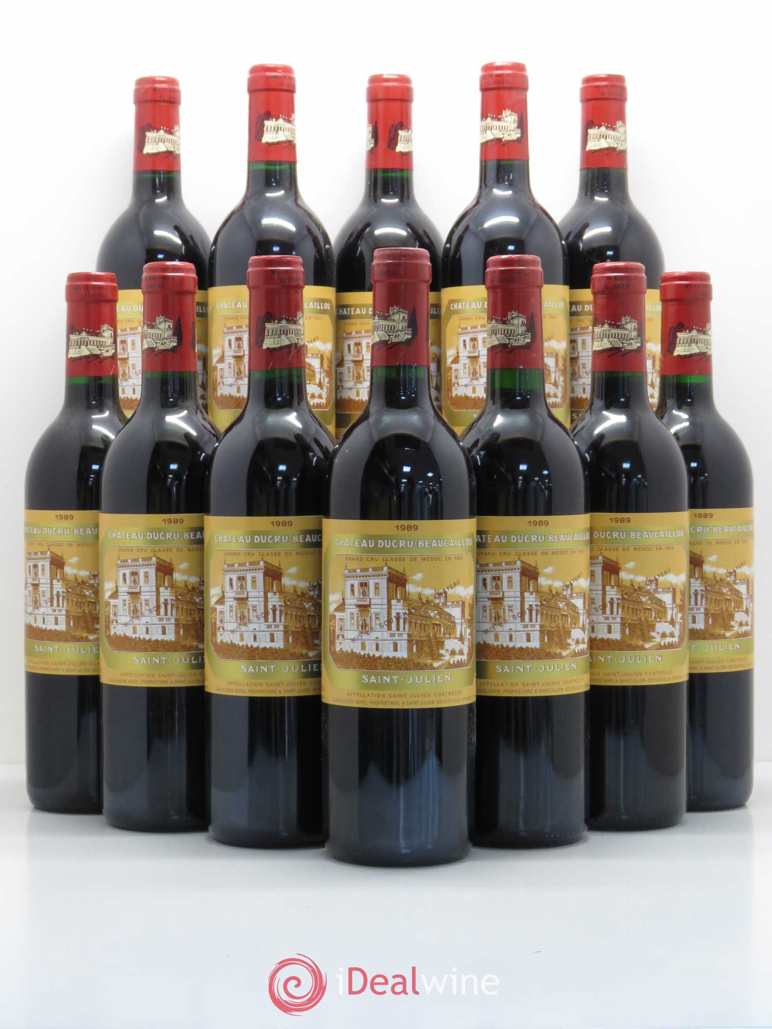 Château Ducru Beaucaillou 2ème Grand Cru Classé 1989 - Lotto di 12 bottiglie - 0