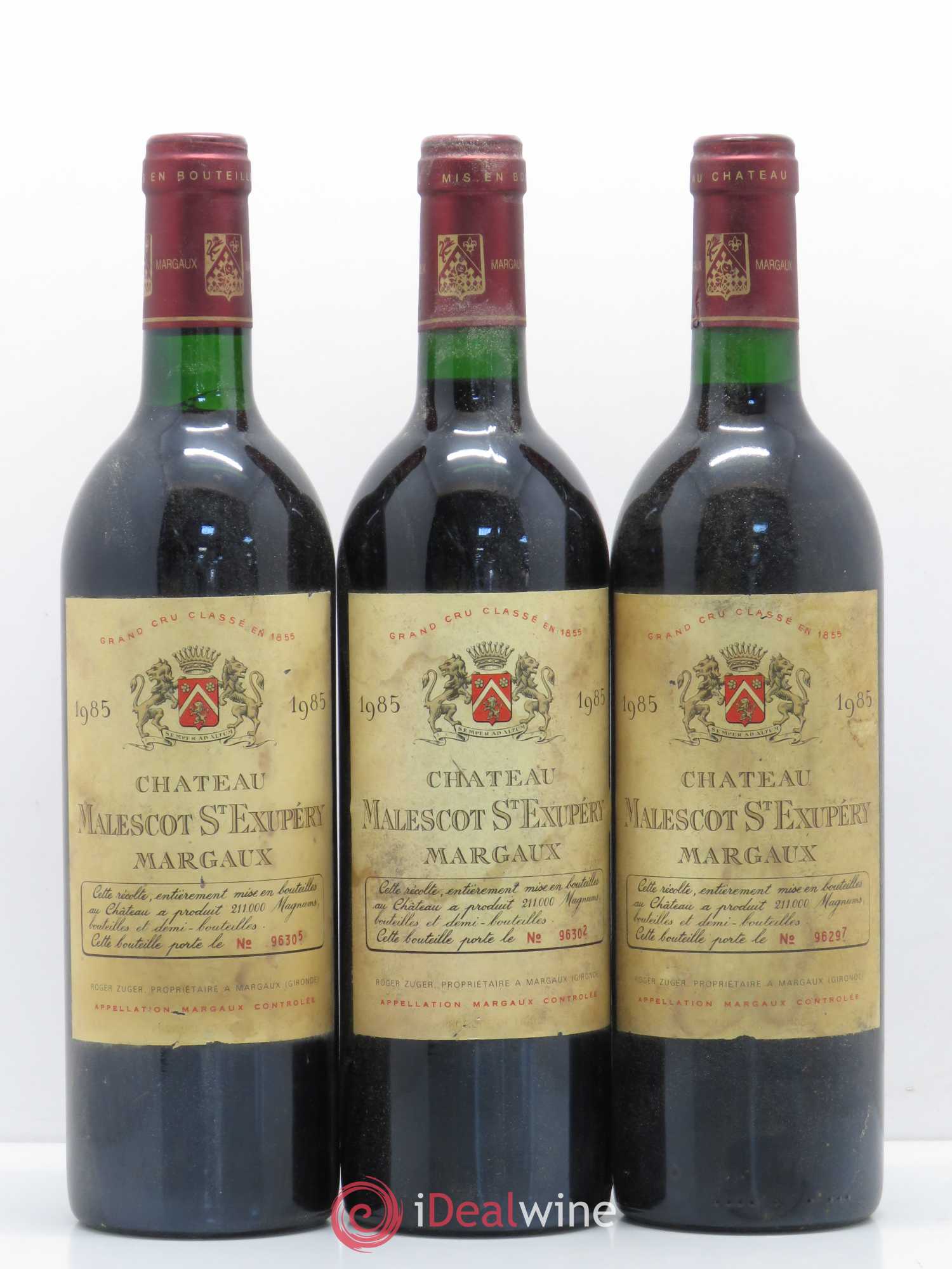 Château Malescot Saint-Exupéry 3ème Grand Cru Classé 1985 - Lot de 12 bouteilles - 2