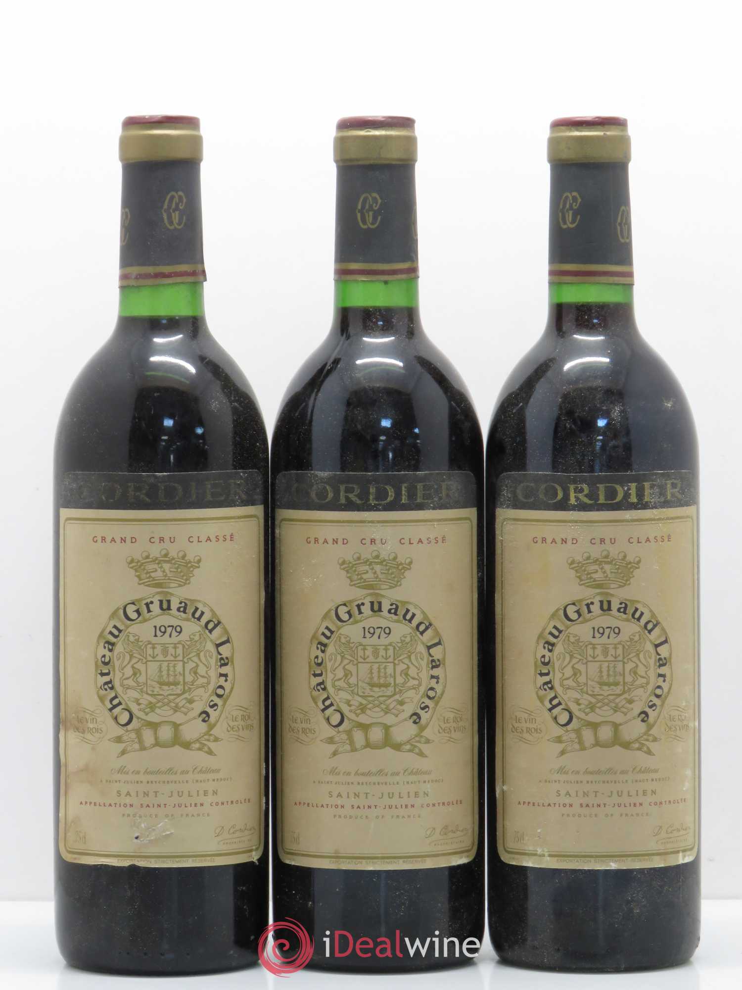 Château Gruaud Larose 2ème Grand Cru Classé 1979 - Lot de 12 bouteilles - 3