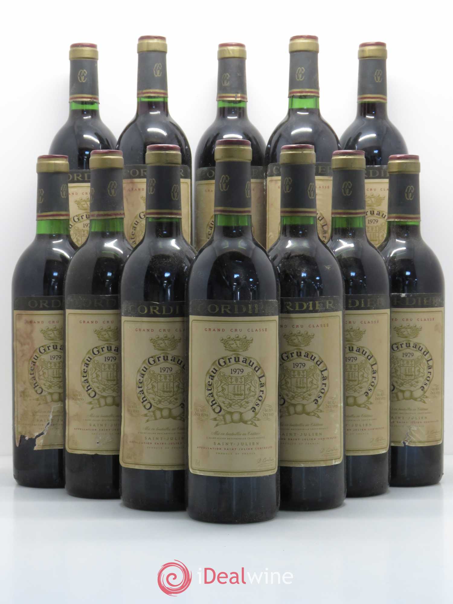 Château Gruaud Larose 2ème Grand Cru Classé 1979 - Lot de 12 bouteilles - 0