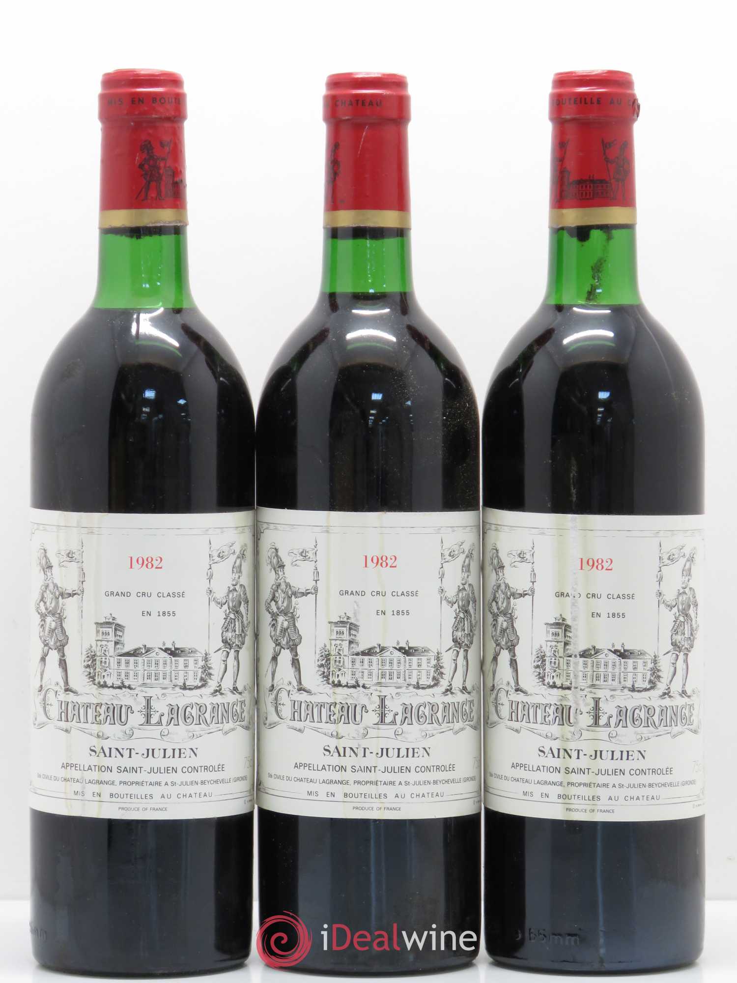 Château Lagrange 3ème Grand Cru Classé 1982 - Lot de 6 bouteilles - 2